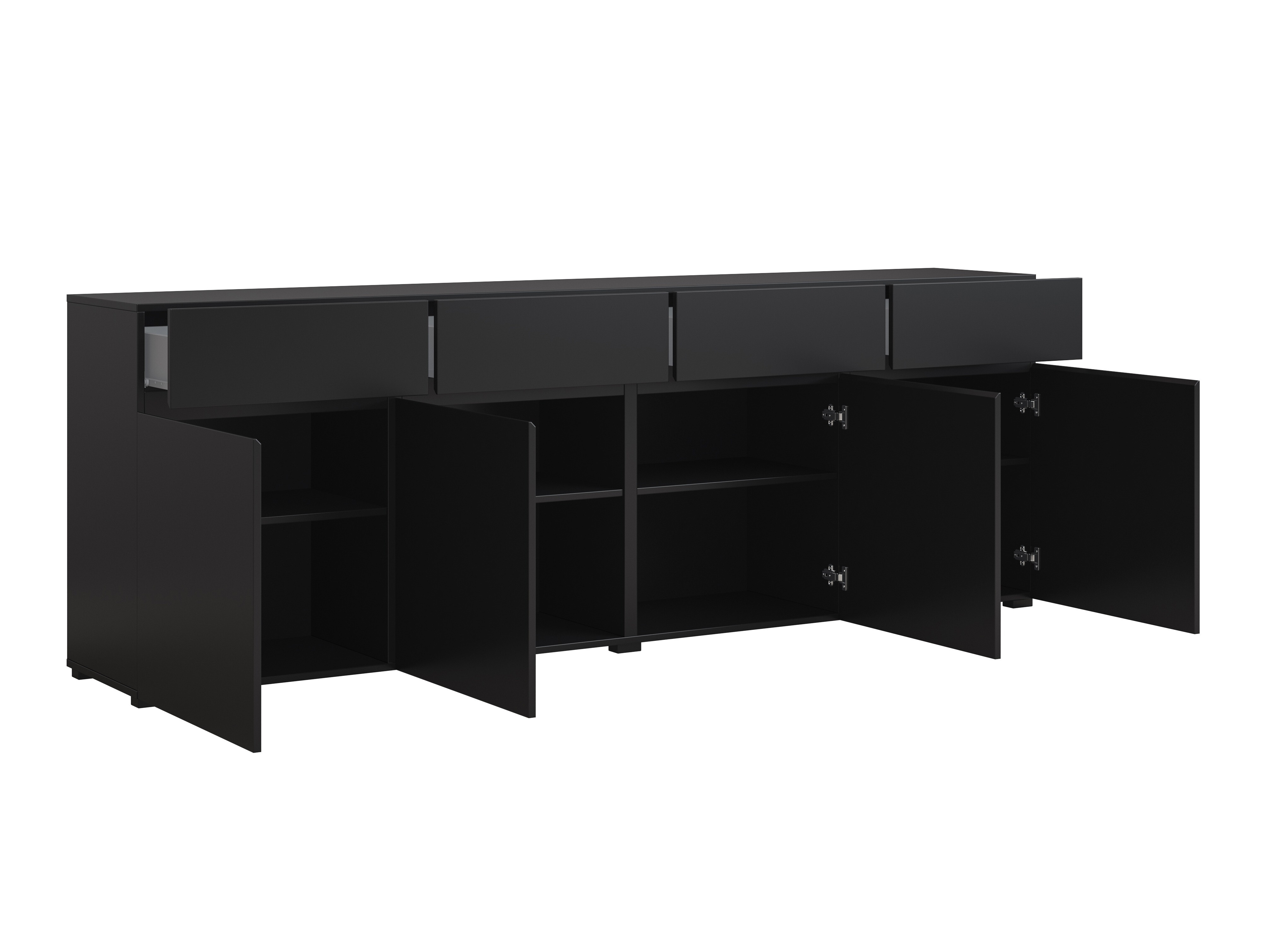 Chest of drawers Alfere 100 (Black)