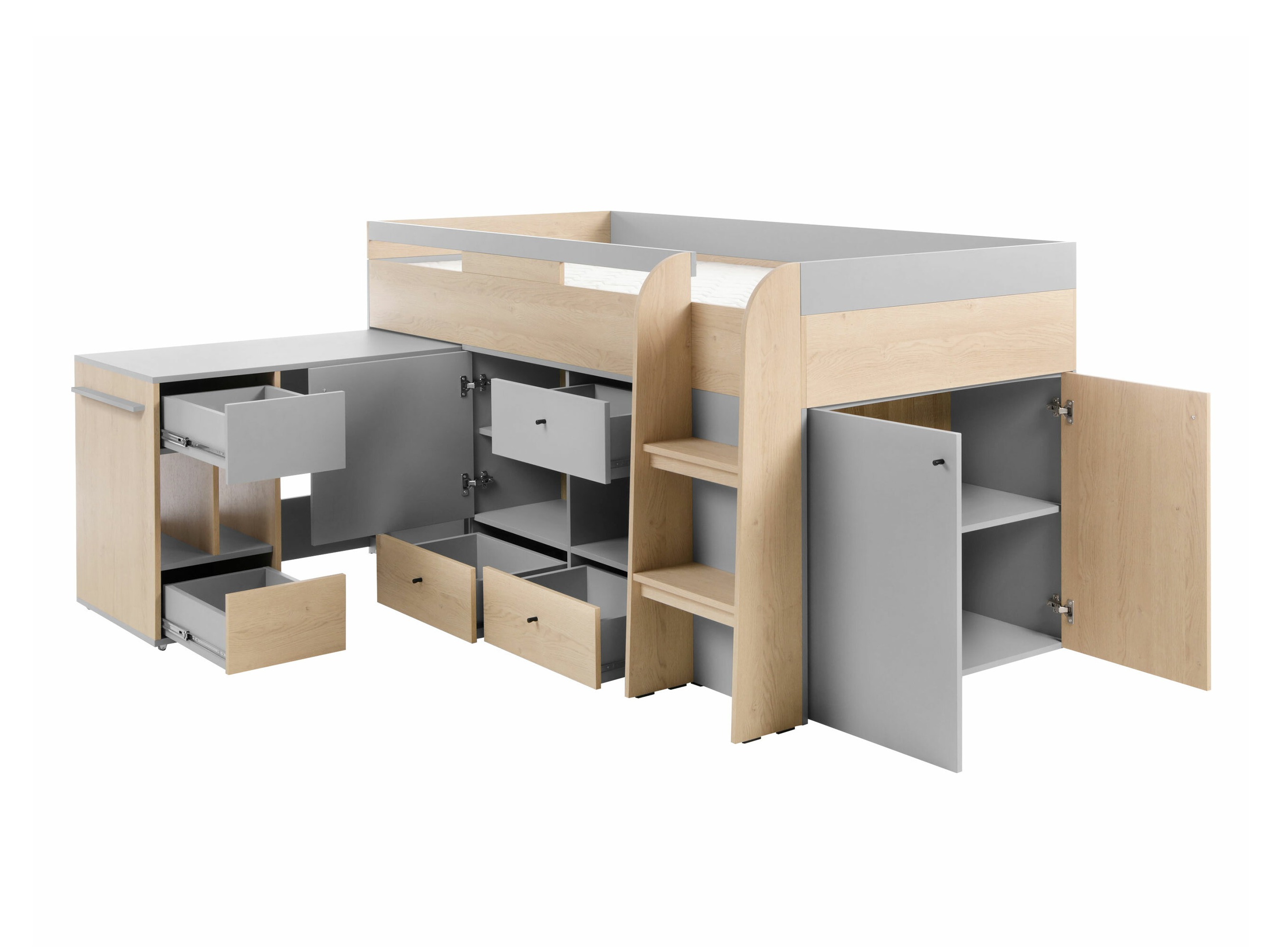 Loft bed Ciravie 107