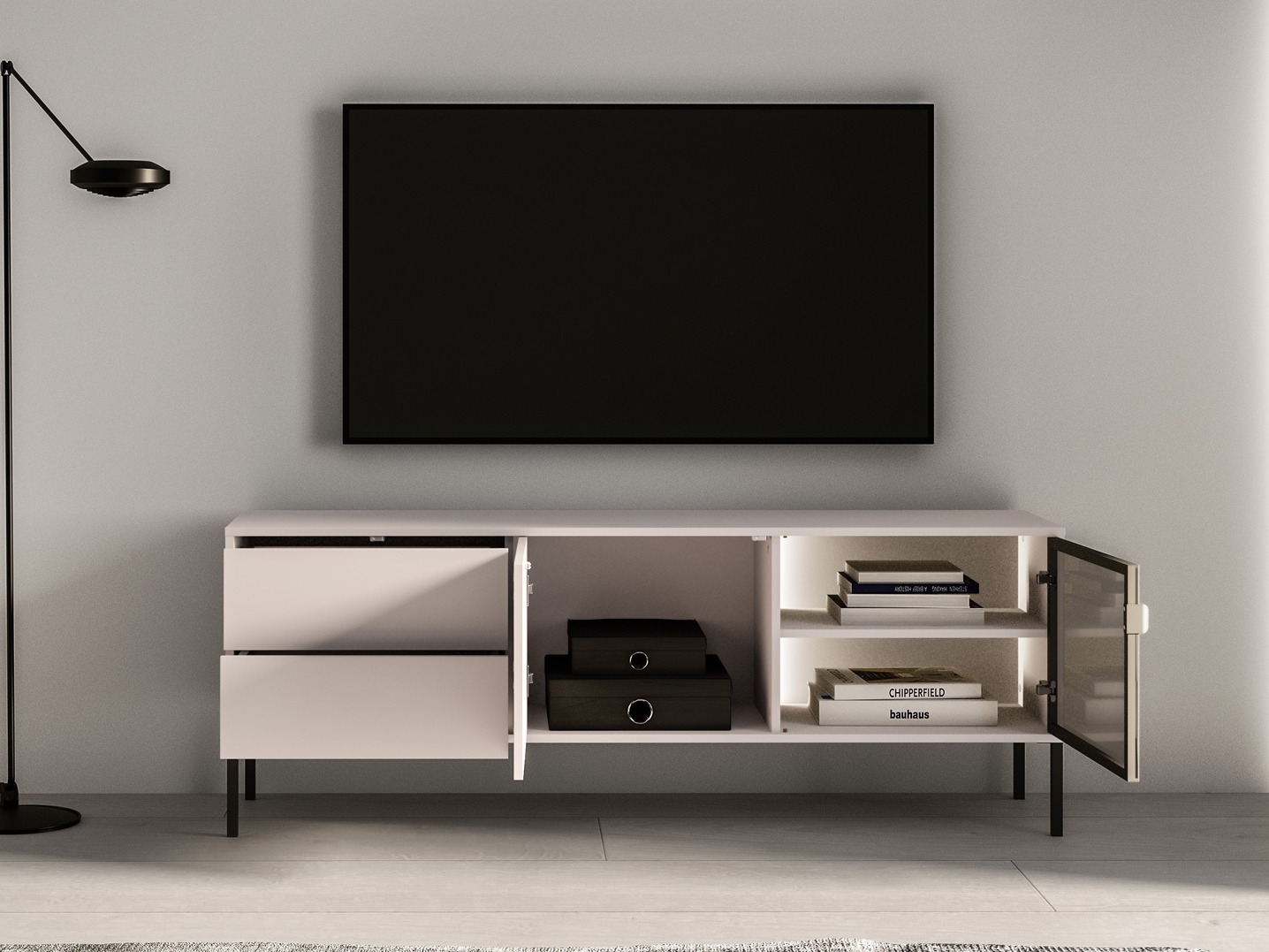 TV stand Virsalo 103 (Cashmere)