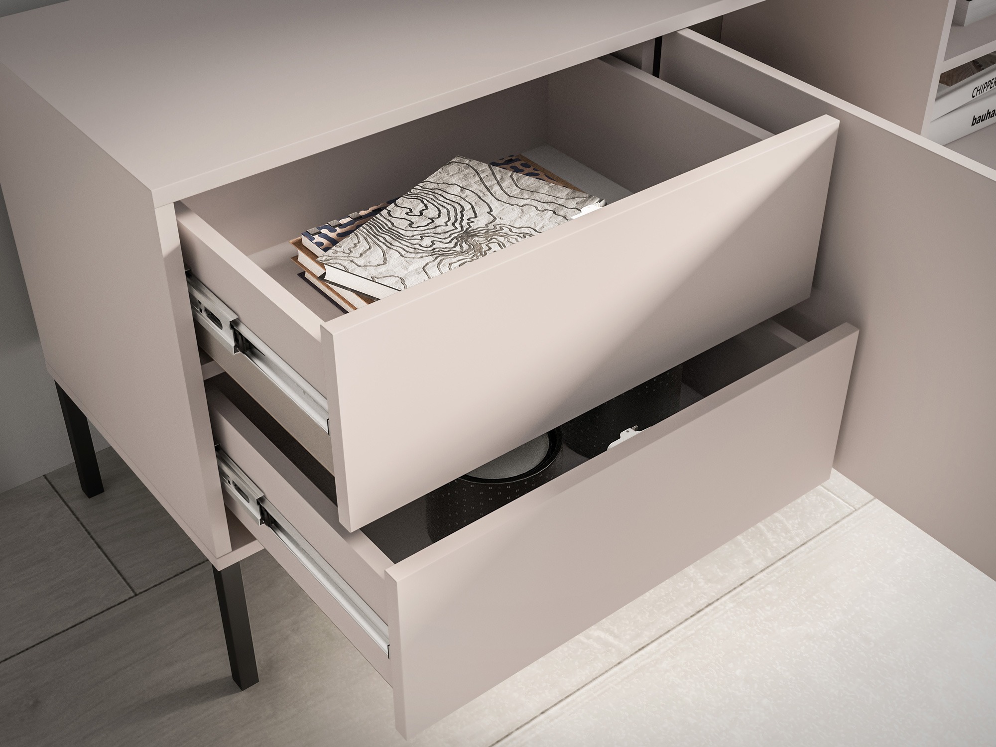 TV stand Virsalo 103 (Cashmere)