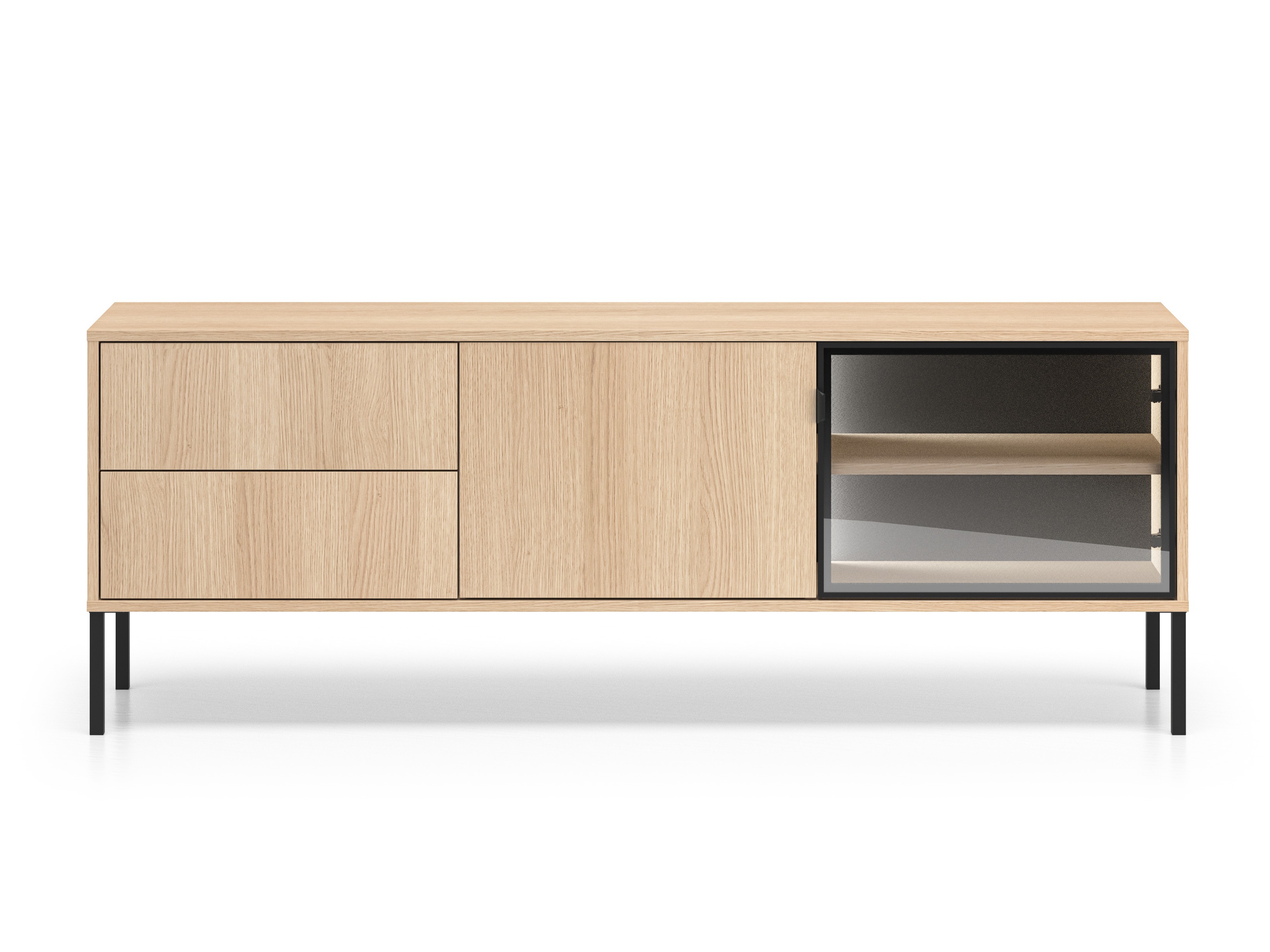 TV stand Virsalo 103 (Oak)
