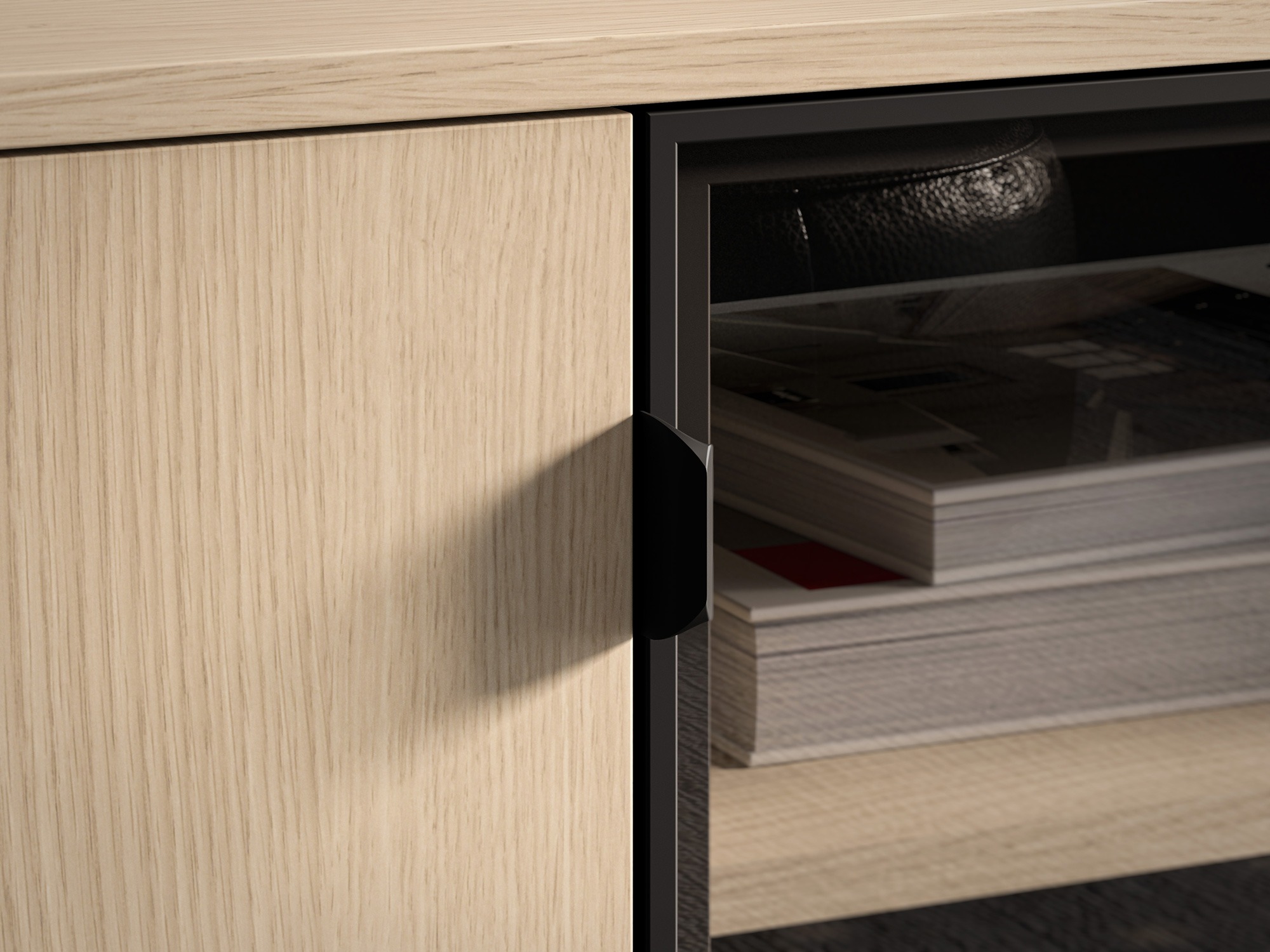 TV stand Virsalo 103 (Oak)