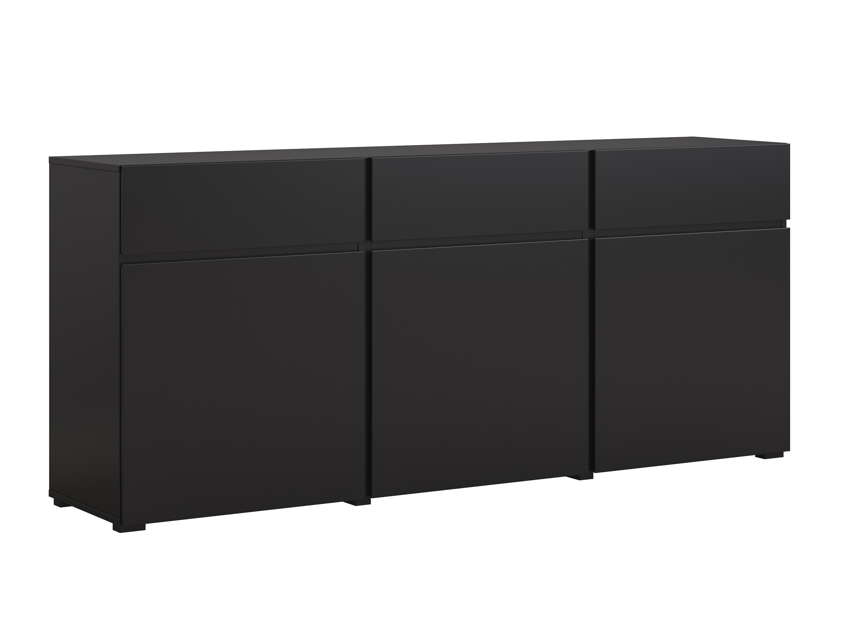 Chest of drawers Alfere 103 (Black)
