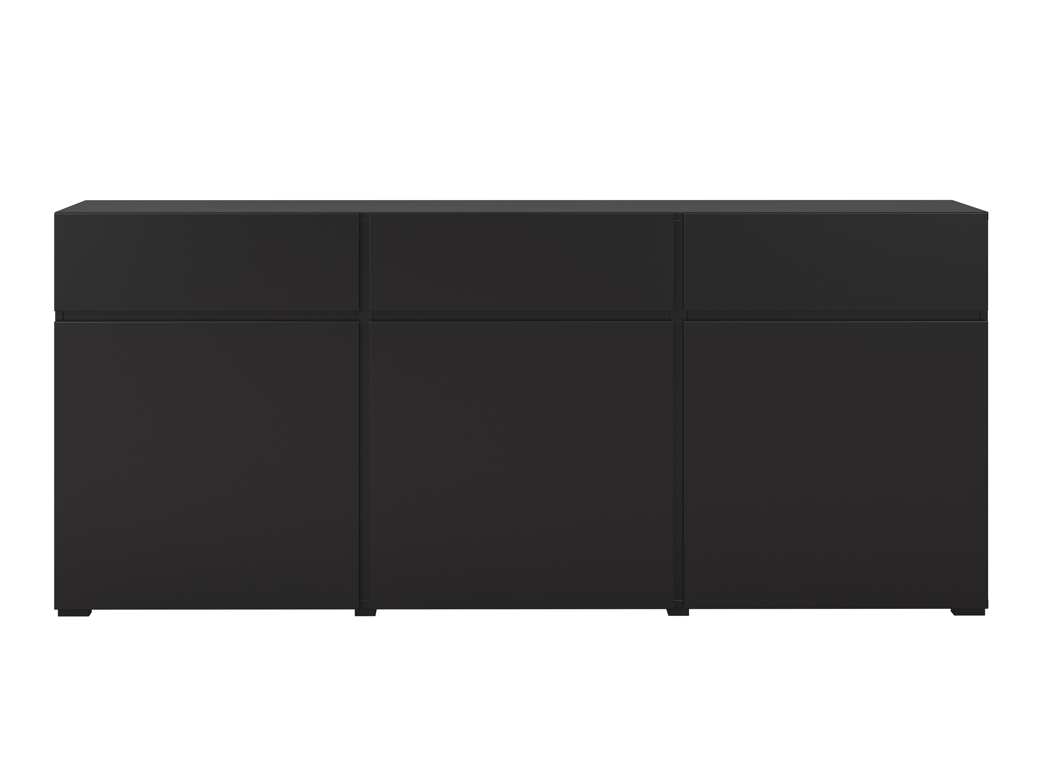 Chest of drawers Alfere 103 (Black)