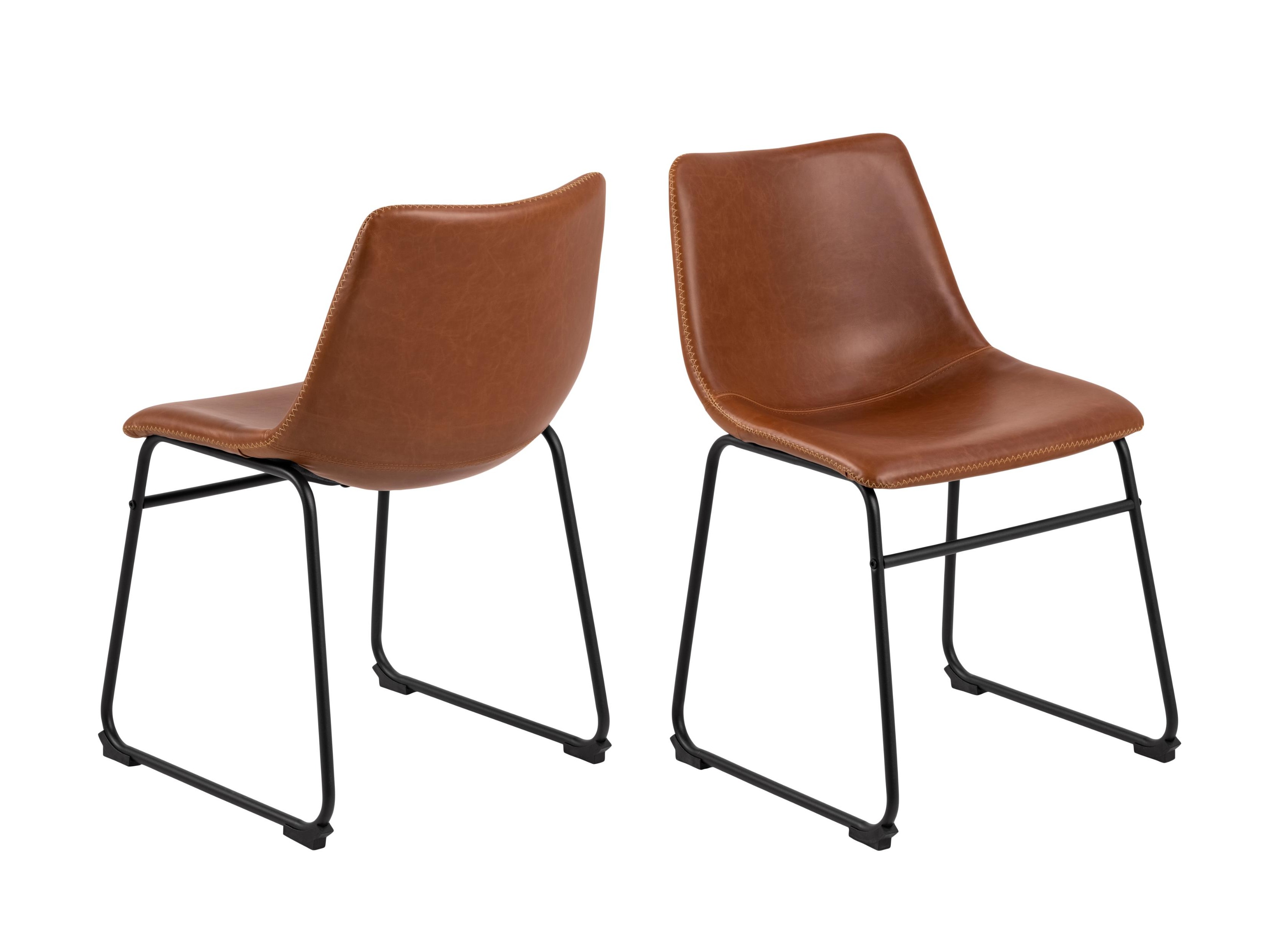 Dining set Norsica 1096 (Brown + Black)