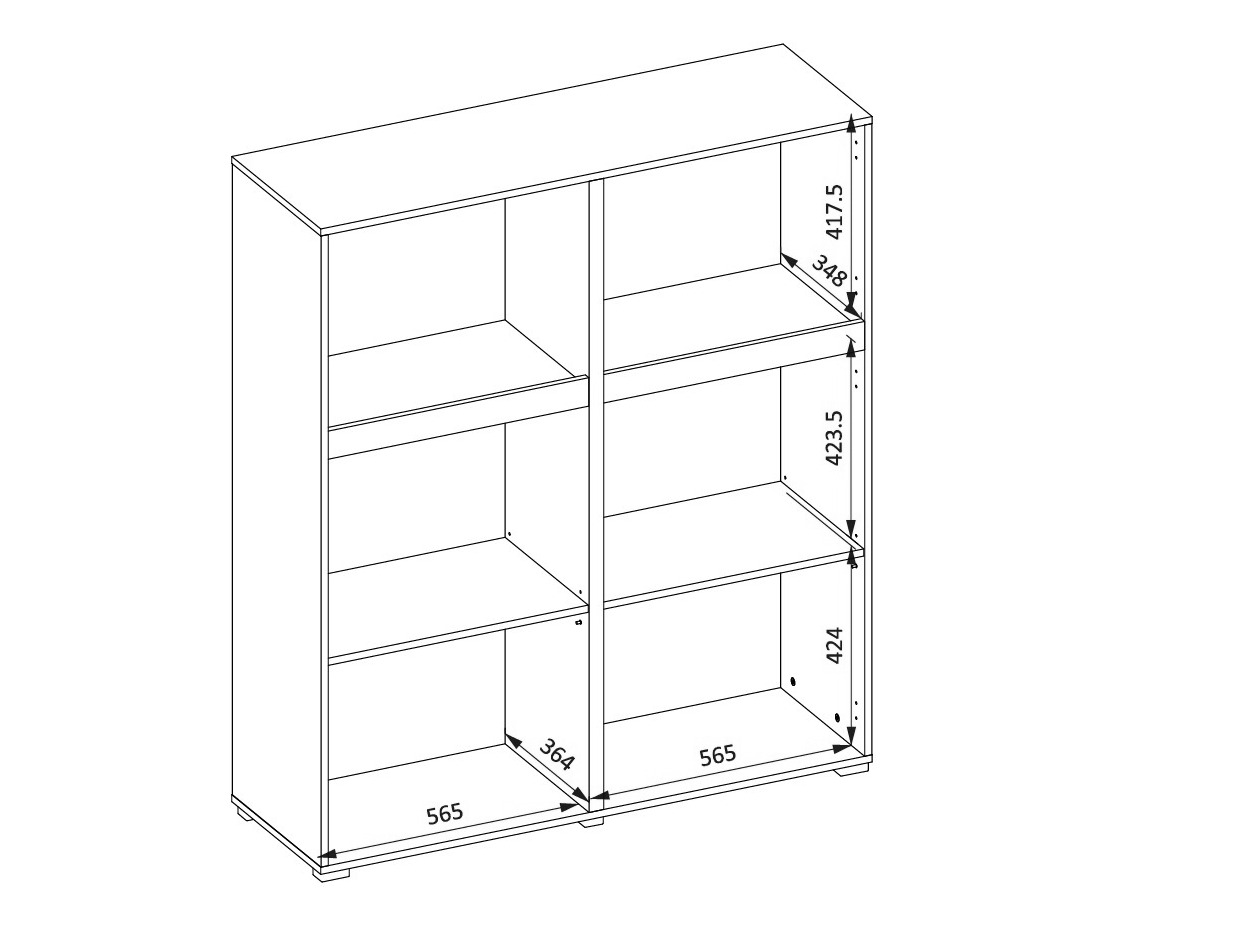 Sideboard Alfere 105 (Wotan Oak)