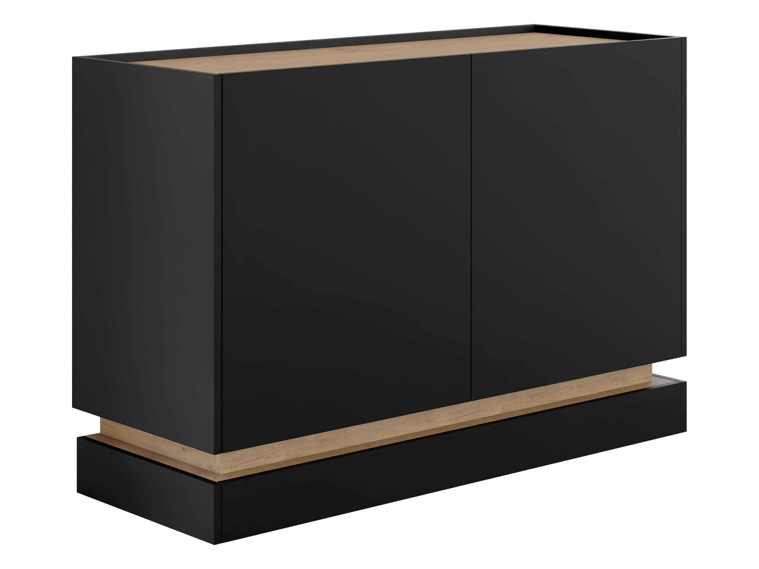 Sideboard Comfivo Dalvenu 100 (Black + Oak)
