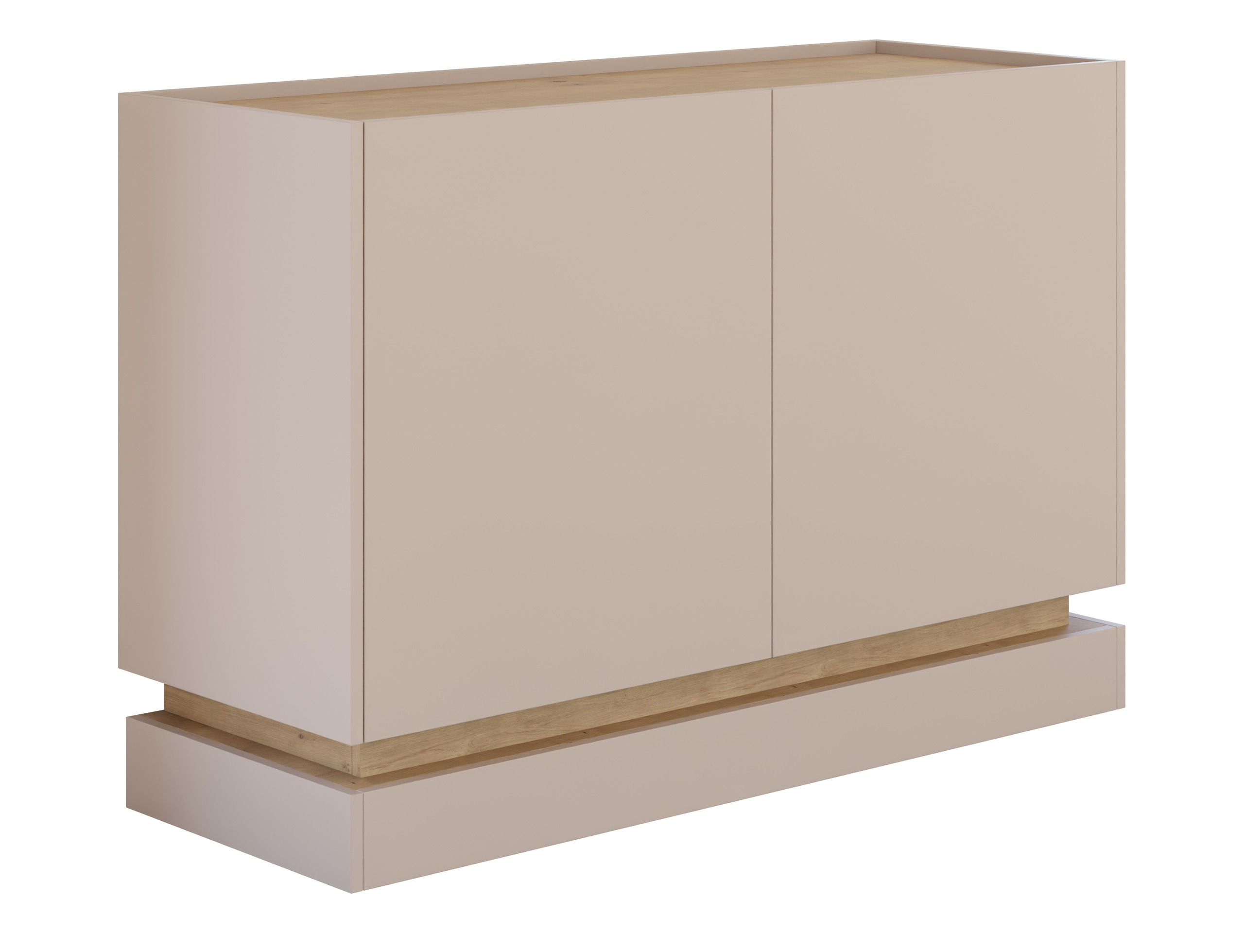 Sideboard Comfivo Tilia (Light brown + Oak)