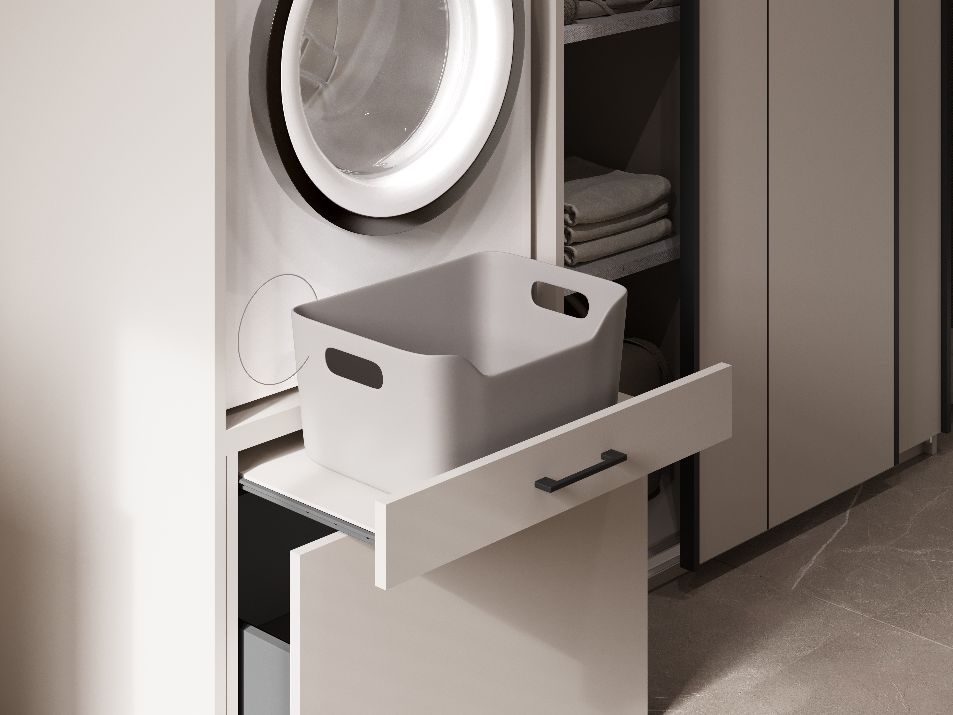 Bathroom set Novdele 105 (Cashmere)