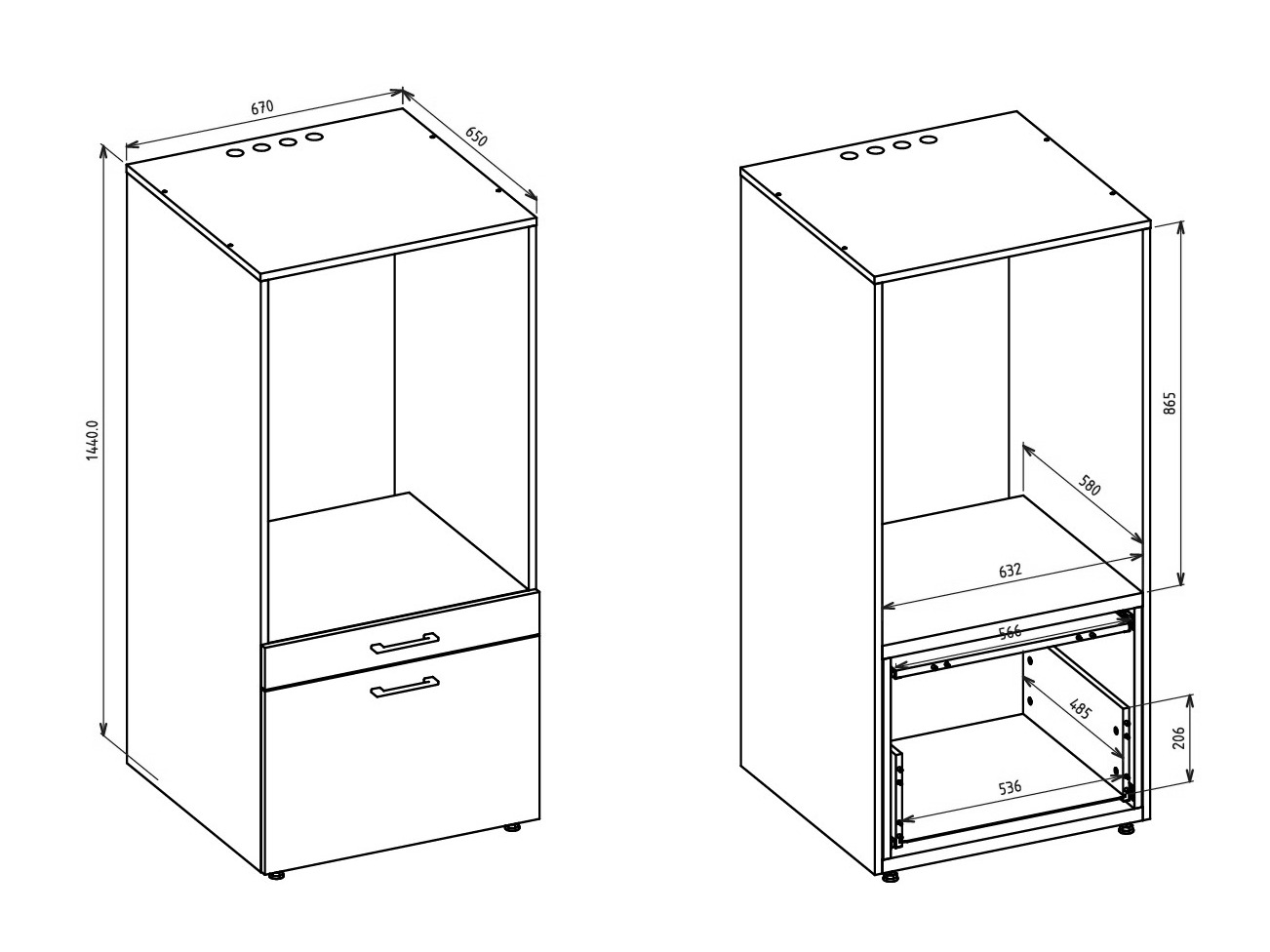 Bathroom set Novdele 105 (White)