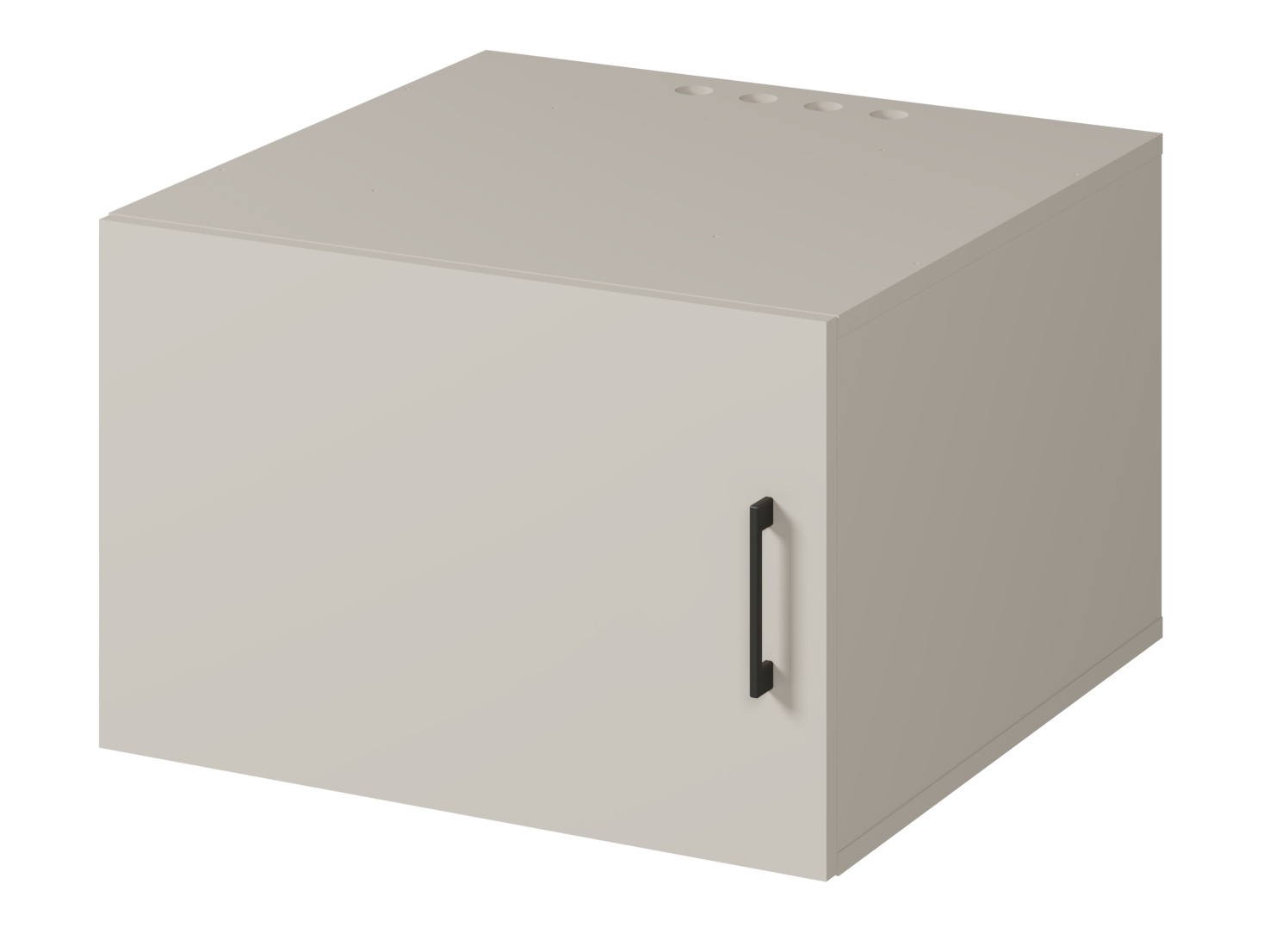 Wall-mounted bathroom cabinet Novdele 104 (Cashmere)