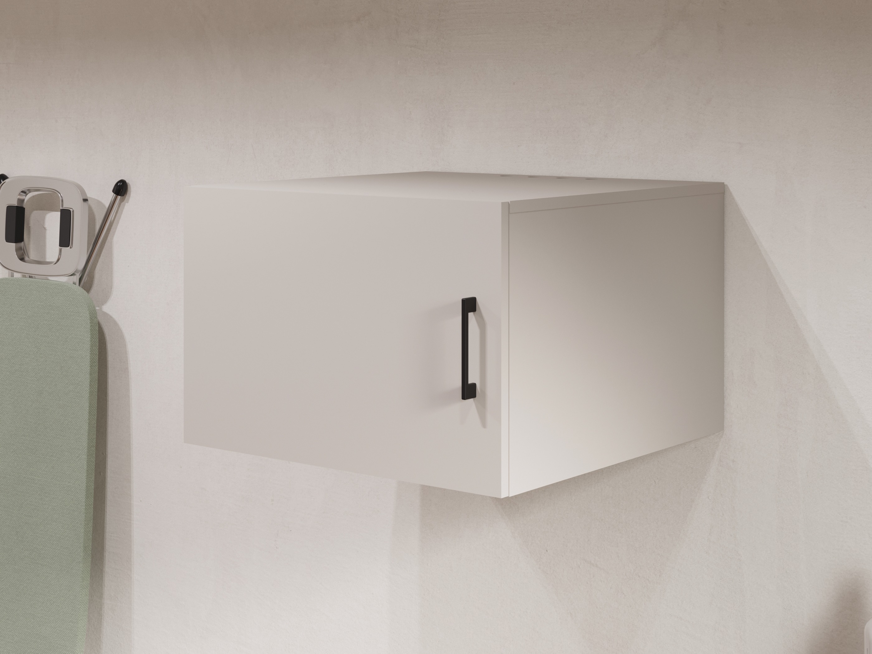 Wall-mounted bathroom cabinet Novdele 104 (Cashmere)