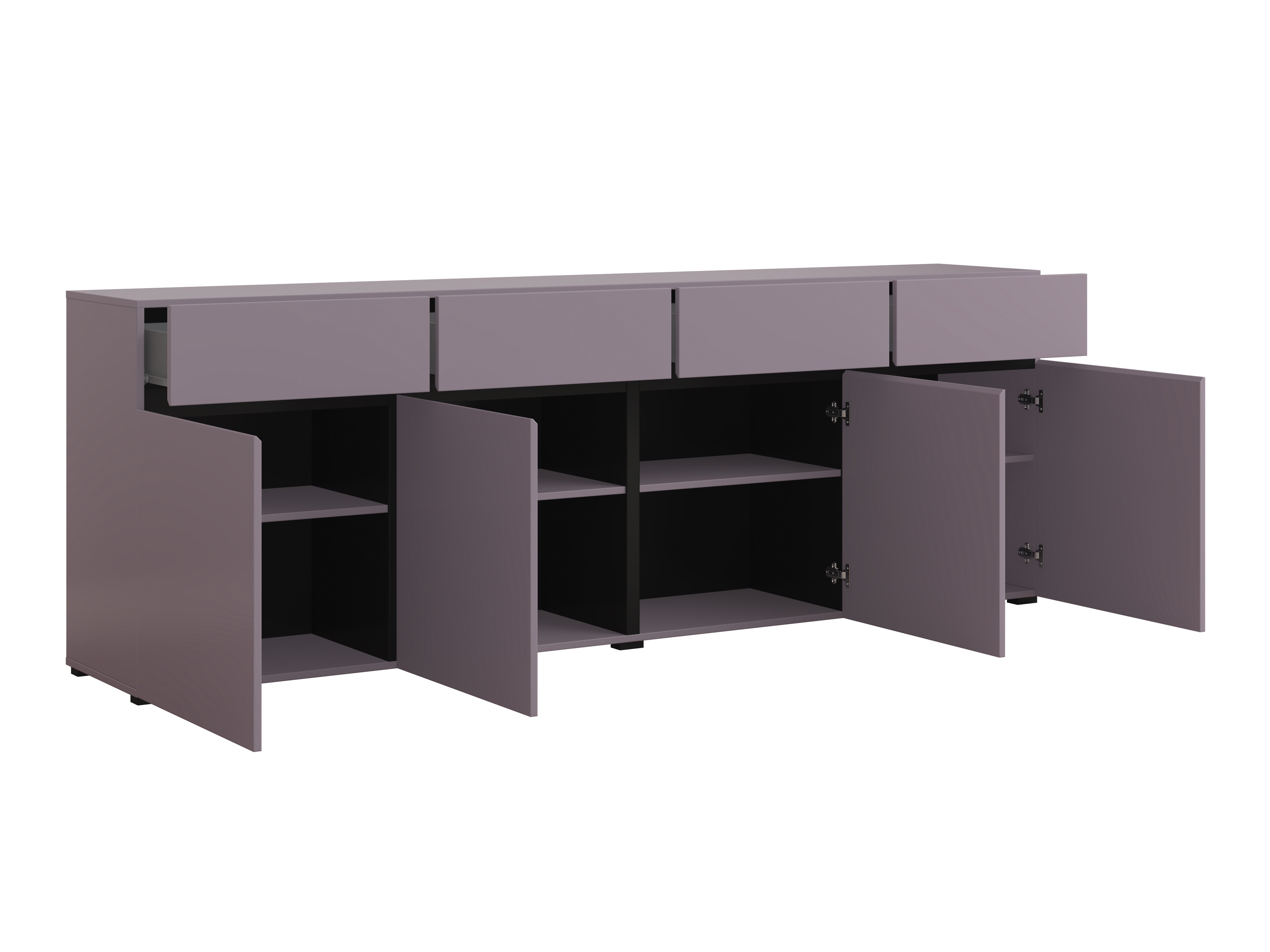 Chest of drawers Alfere 100 (Purple)