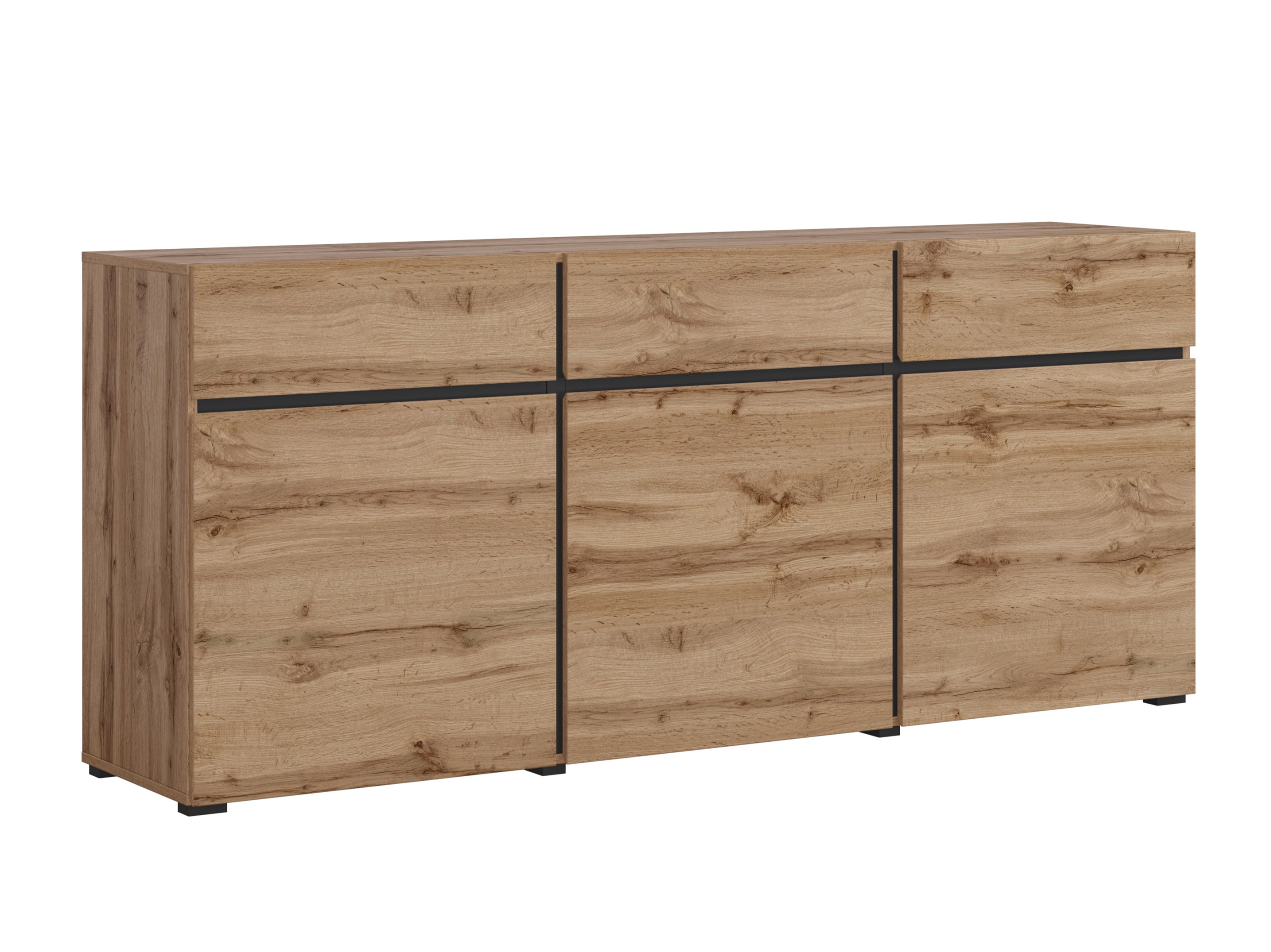 Chest of drawers Alfere 103 (Wotan Oak)