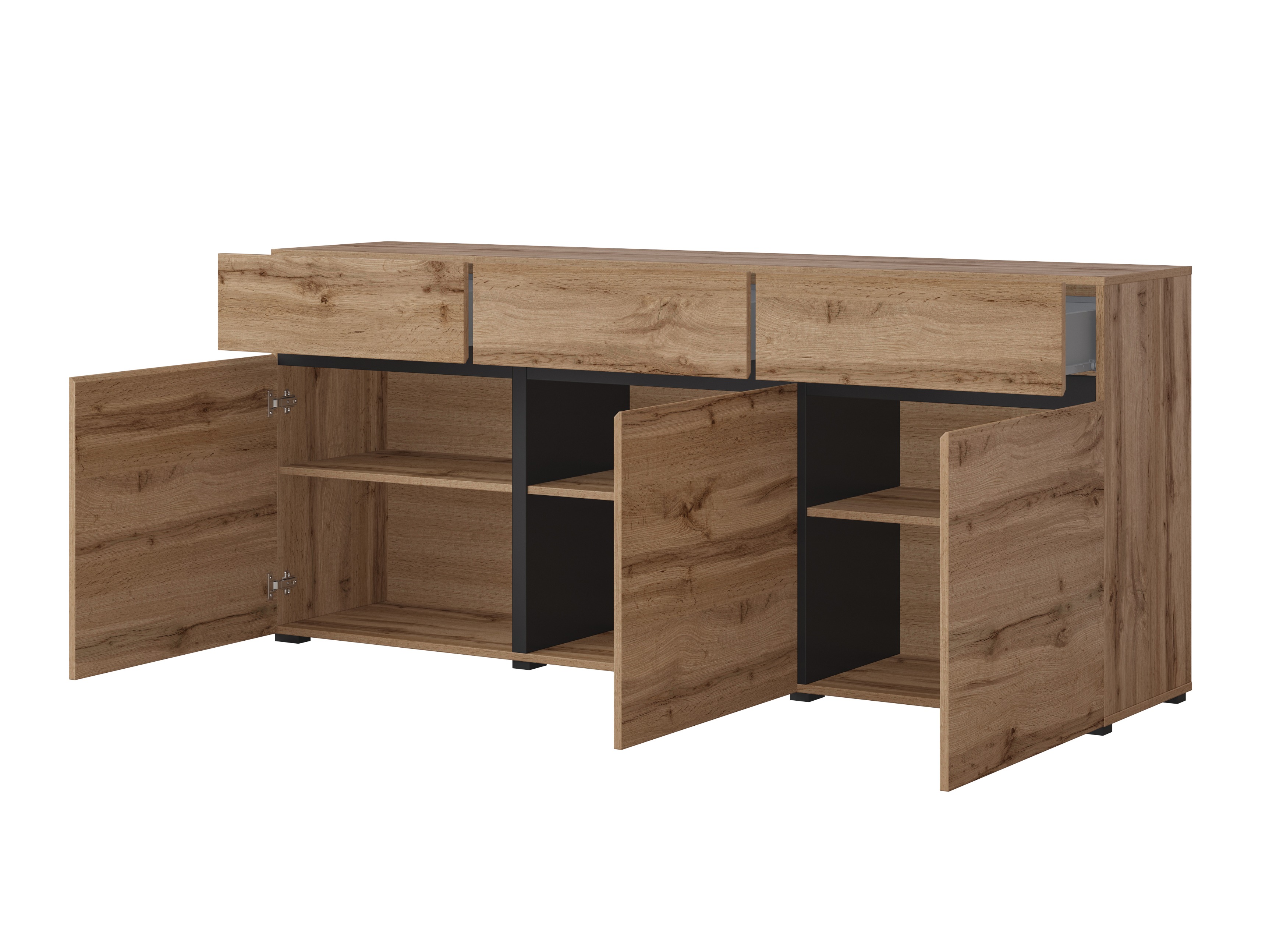 Chest of drawers Alfere 103 (Wotan Oak)