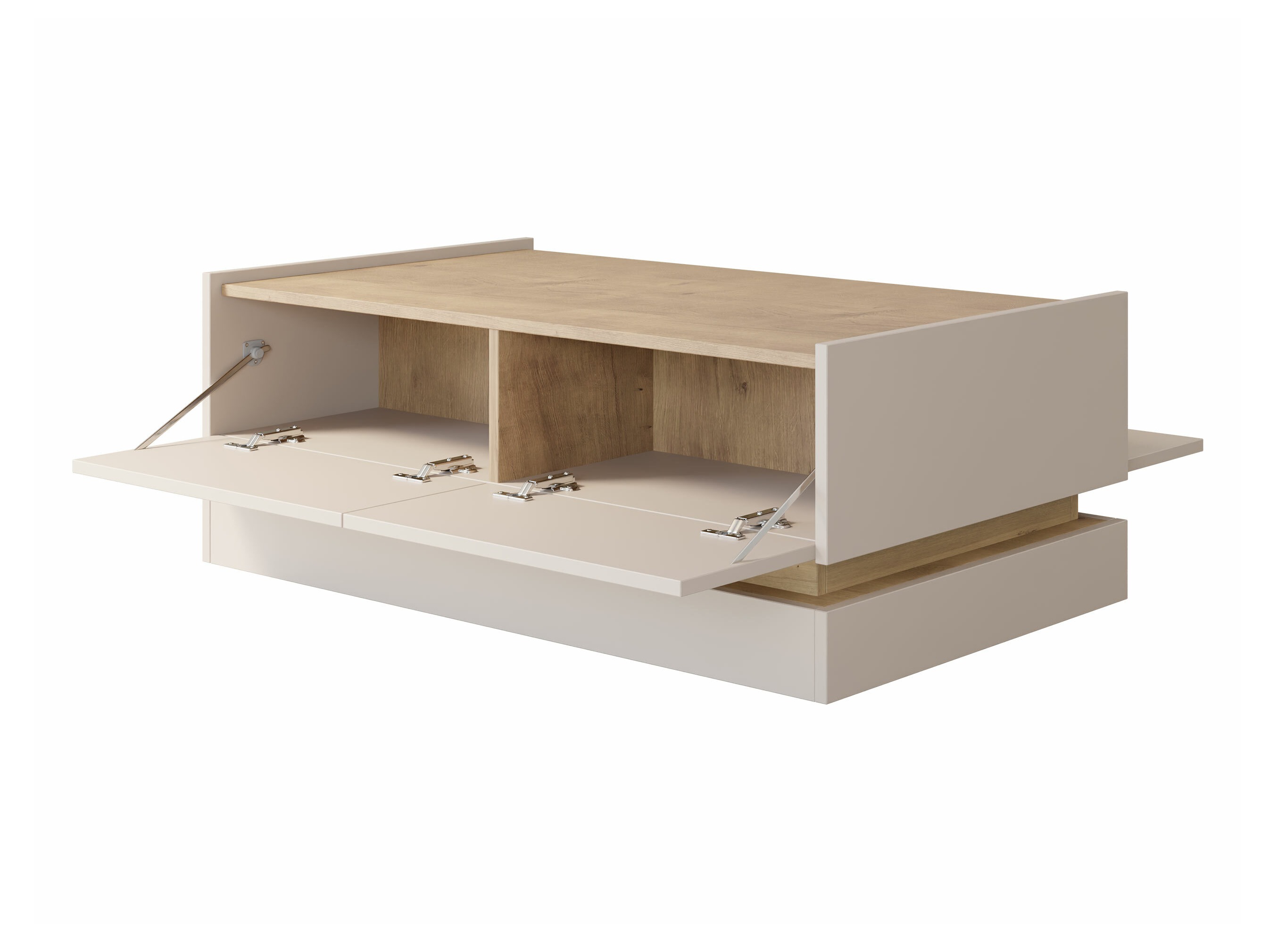 Coffee table Comfivo Tilia (Light brown + Oak)