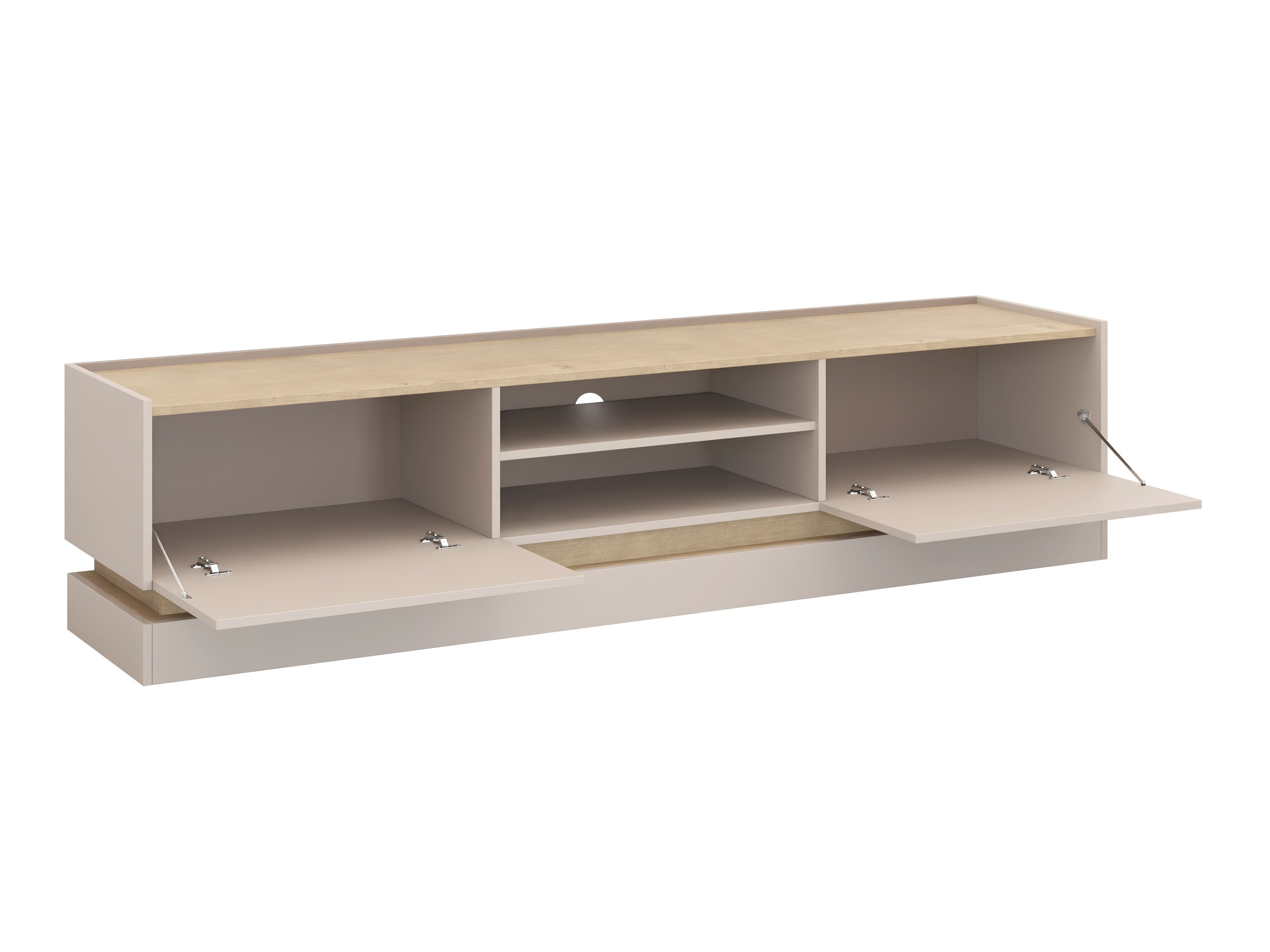 Living room set Comfivo Tilia (Cashmere + Oak)