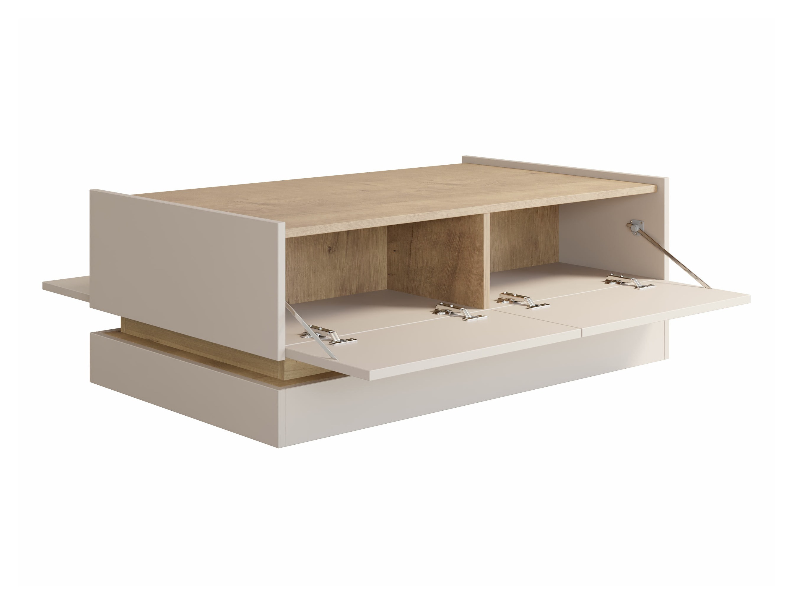 Living room set Comfivo Tilia (Cashmere + Oak)