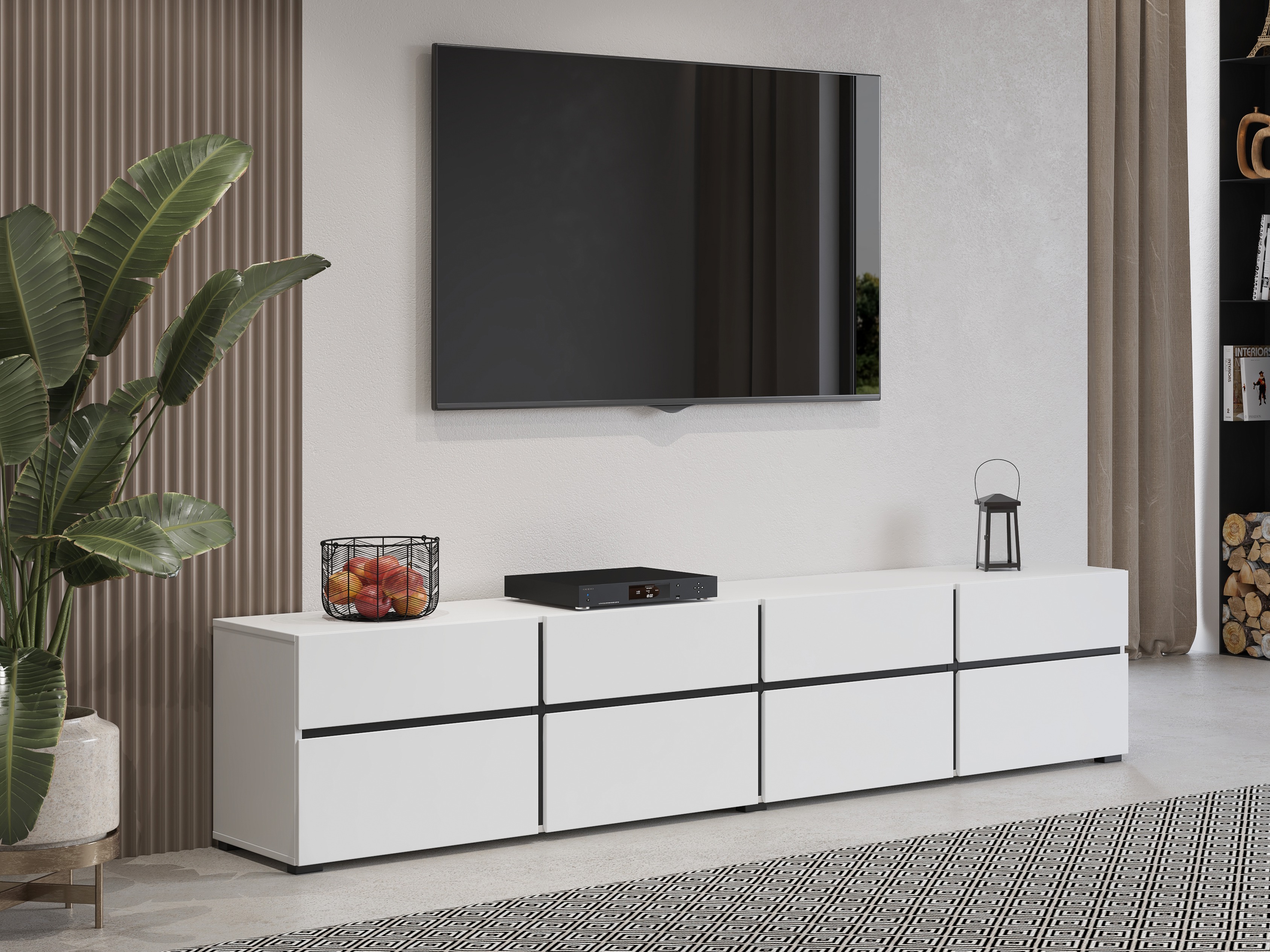 TV stand Alfere 101 (White)