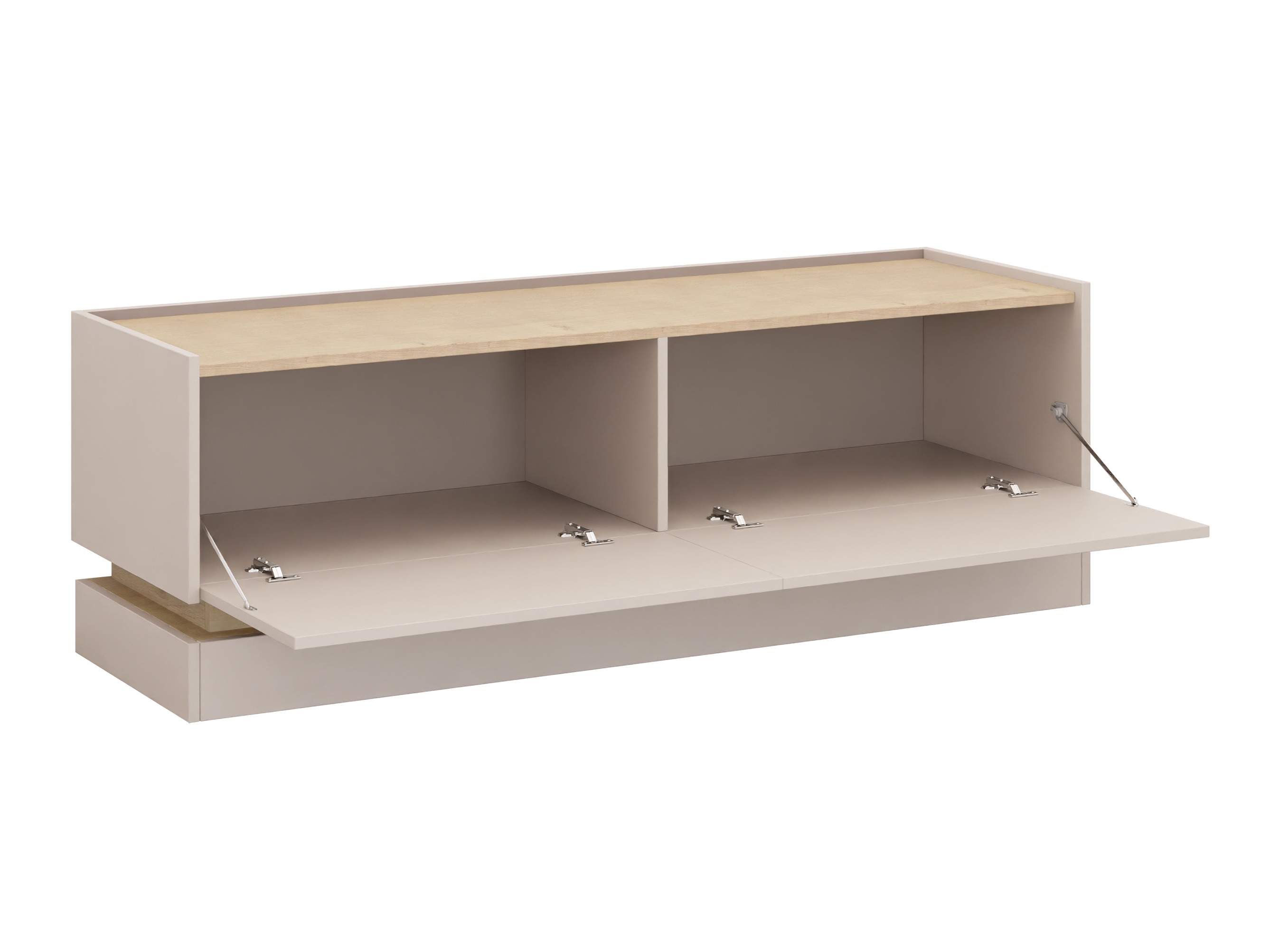 TV stand Comfivo Dalvenu 105 (Black + Oak)