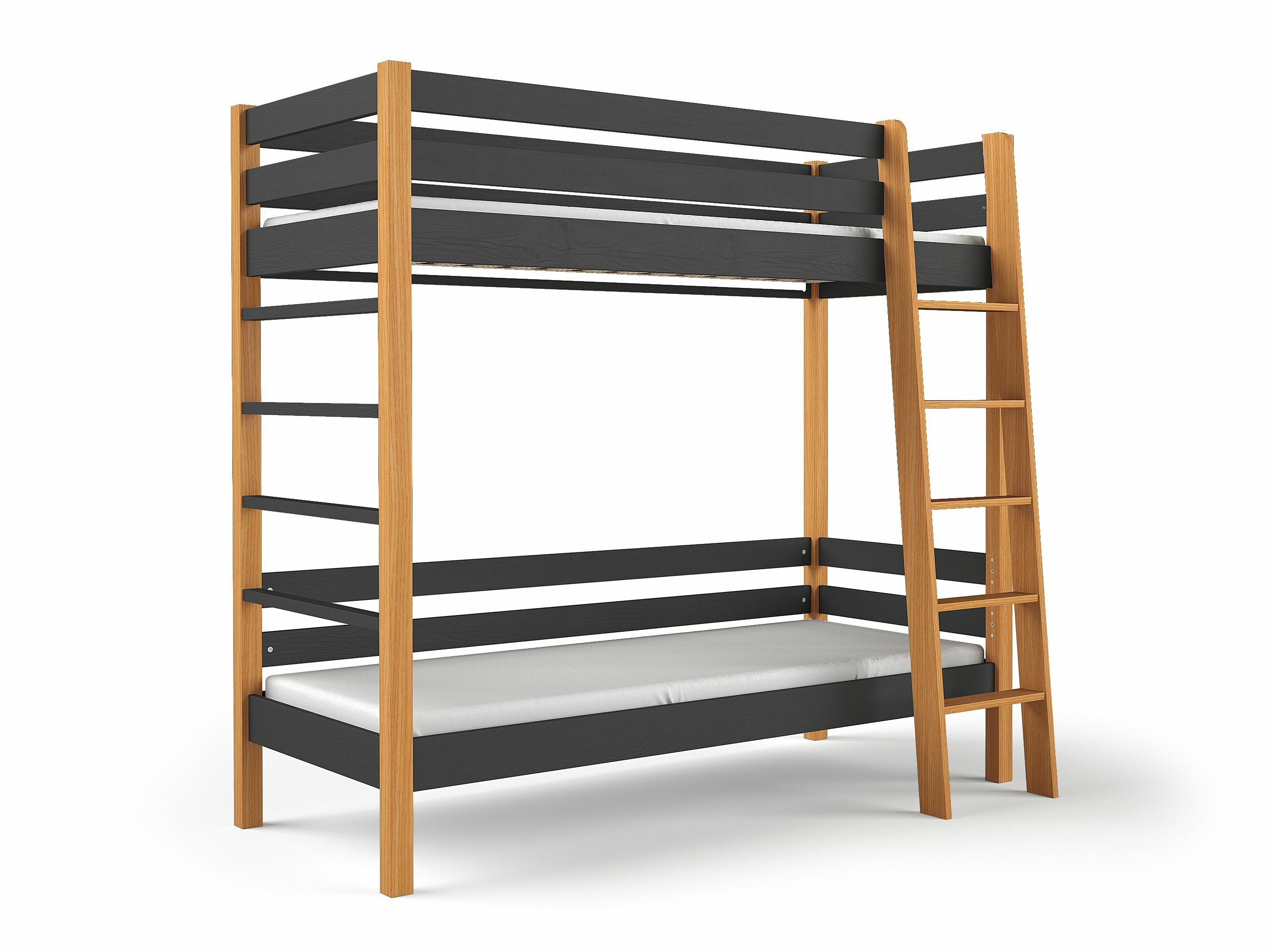 Bunk bed Ogden 174 (Black)