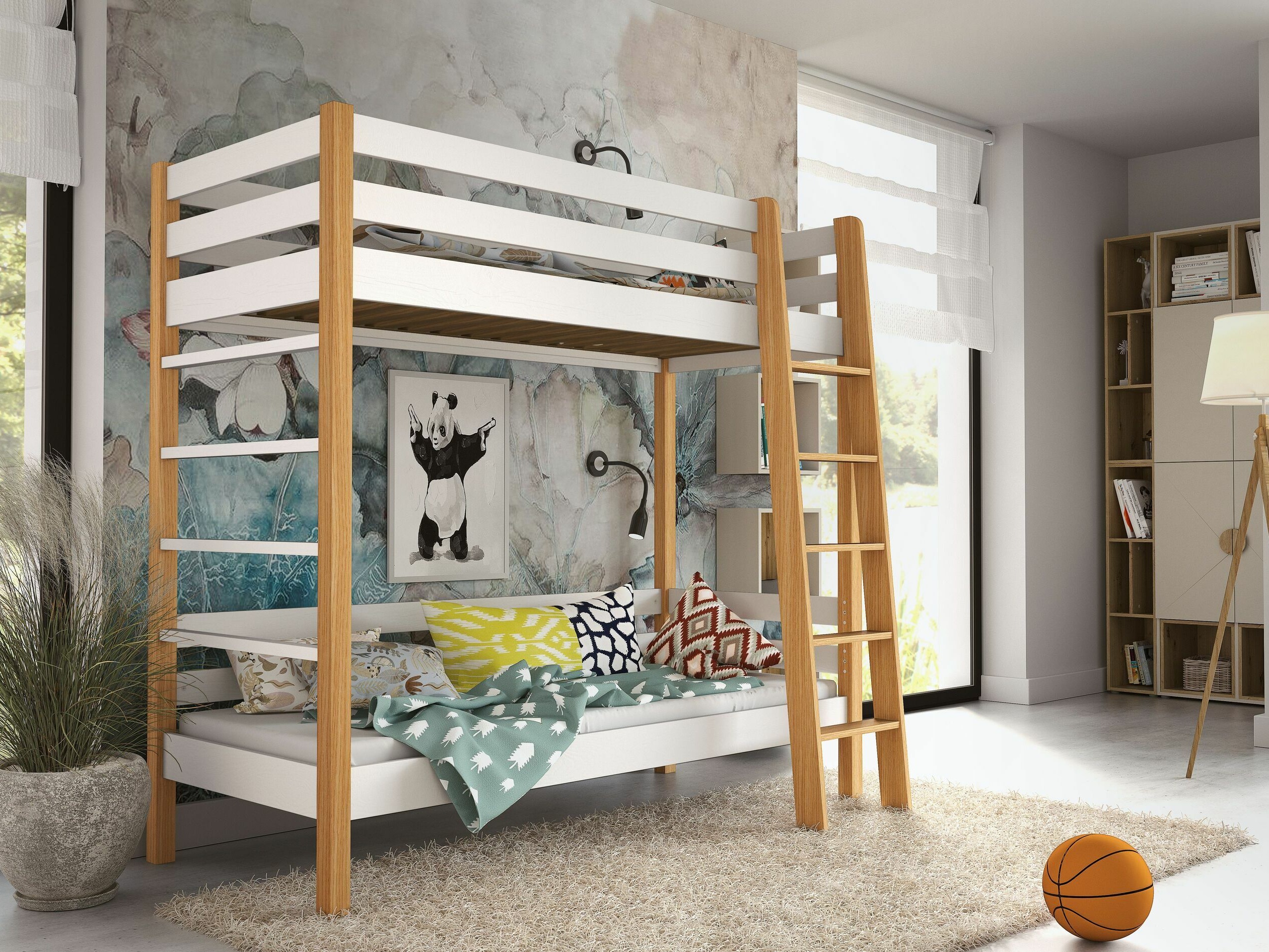Bunk bed Ogden 174 (White)