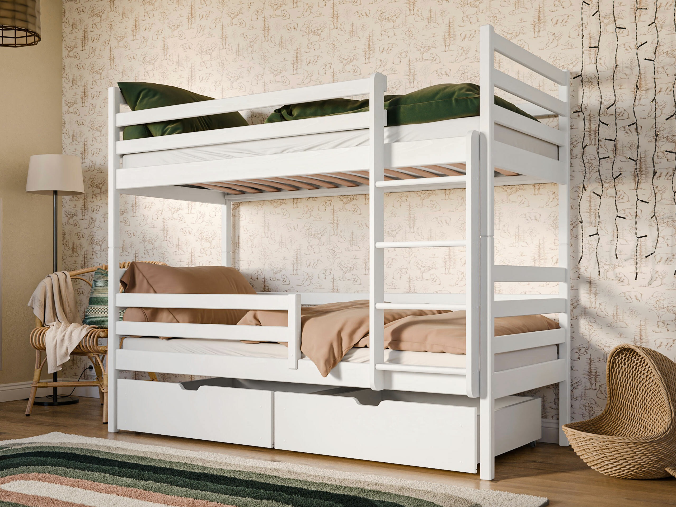 Bunk bed Vista 101 (White)