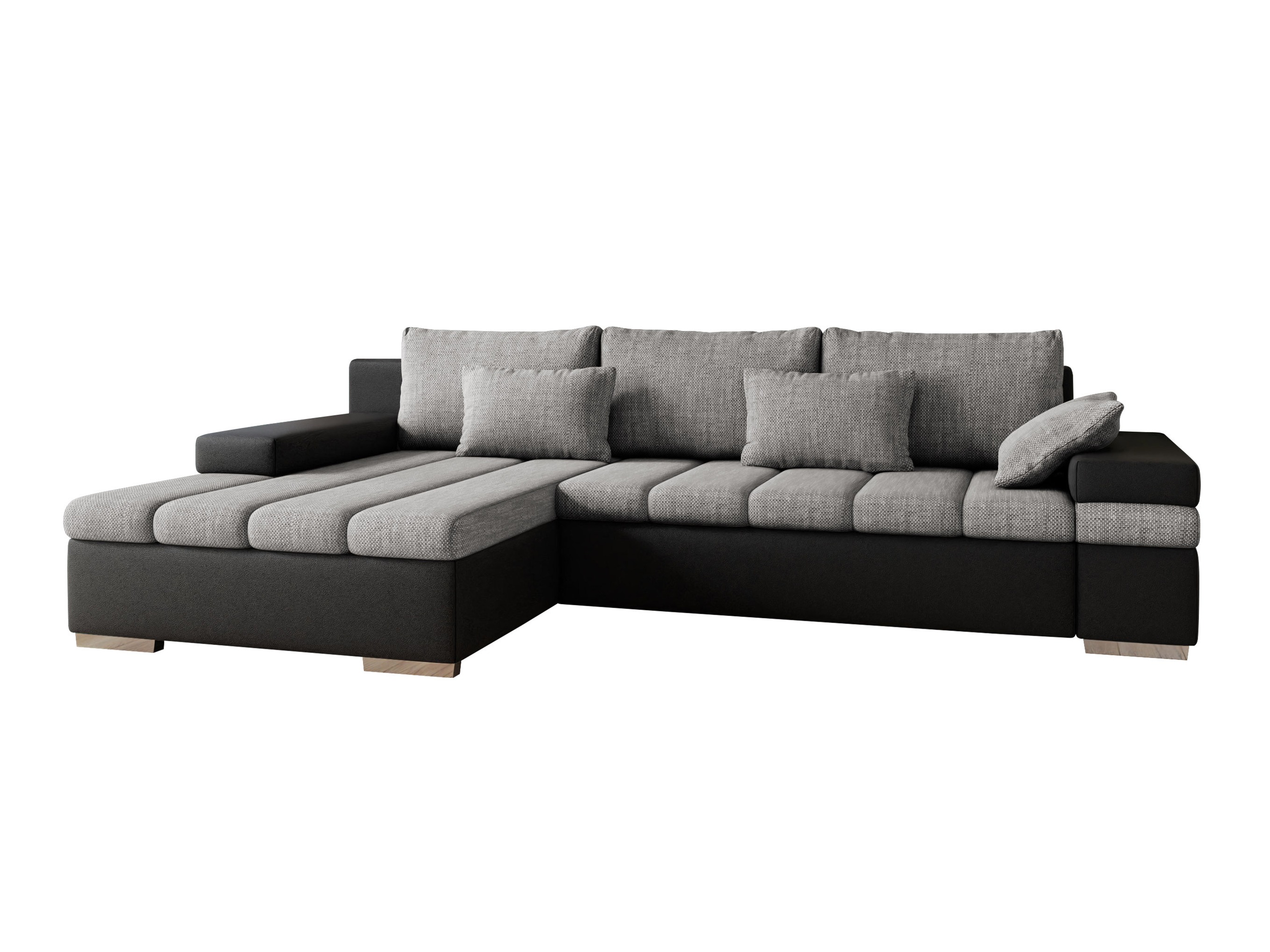 Corner sofa Comfivo 113 (Soft 011 + Lawa 05)