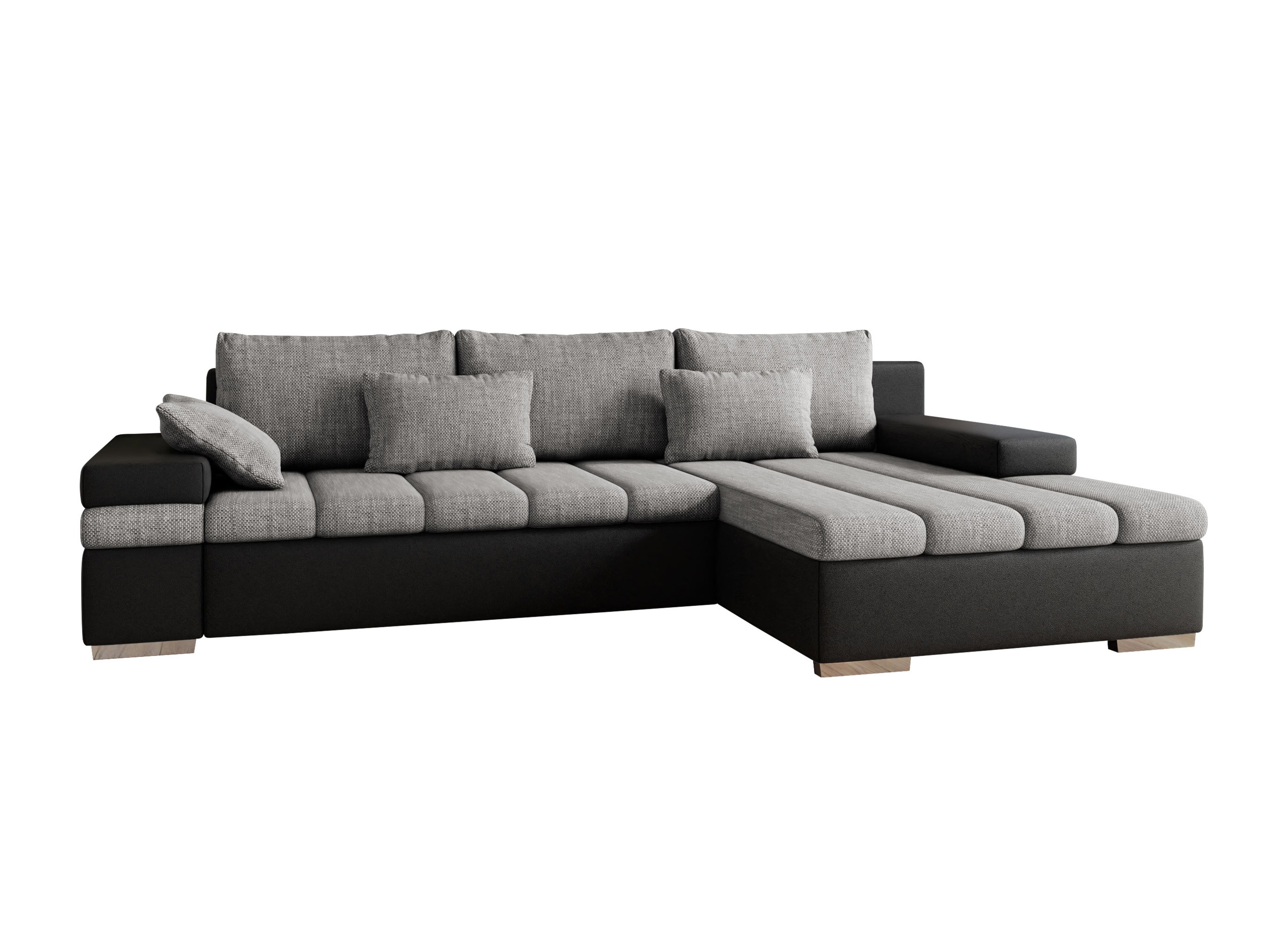 Corner sofa Comfivo 113 (Soft 011 + Lawa 05)