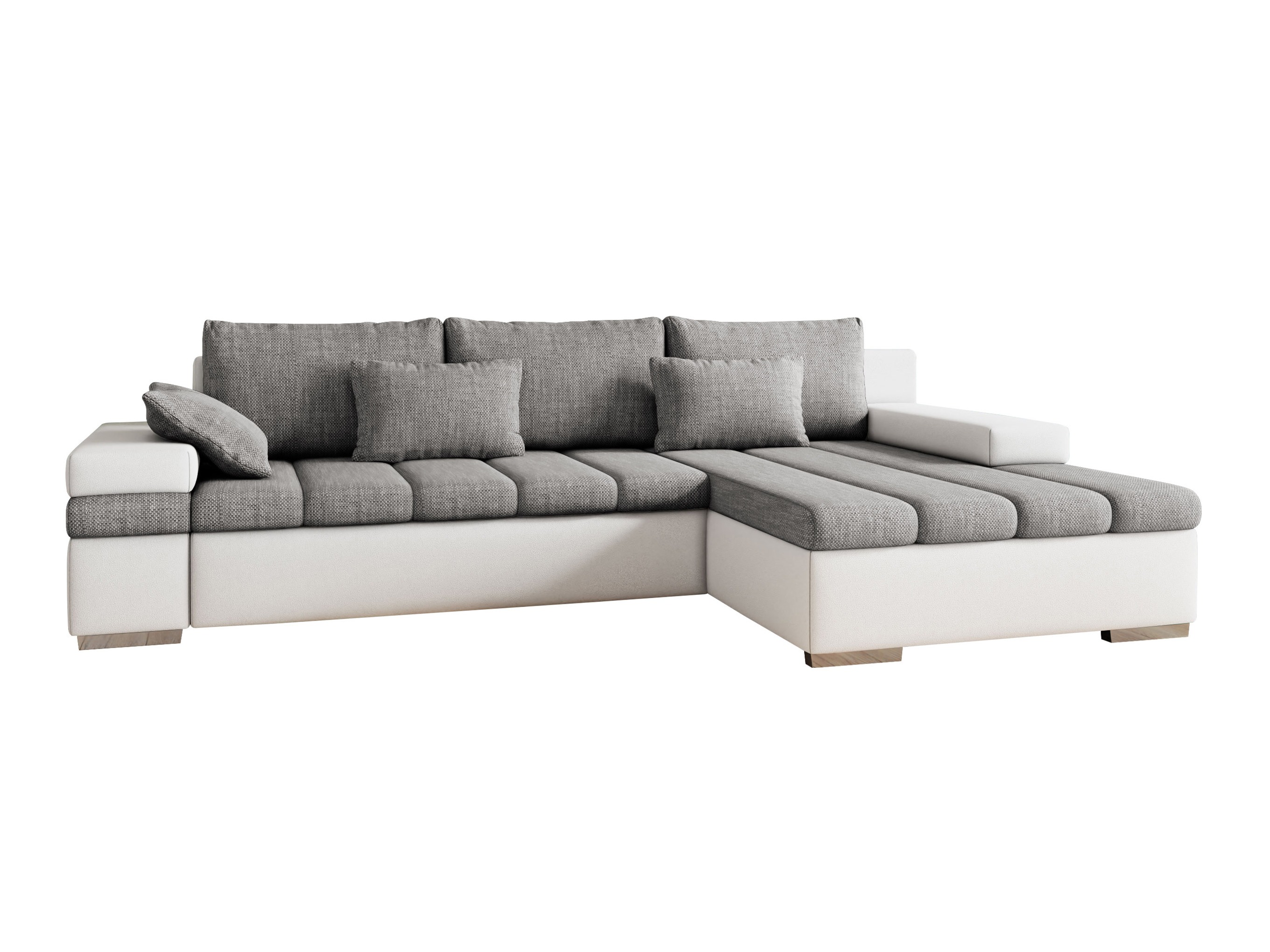 Corner sofa Comfivo 113 (Soft 017 + Lawa 05)