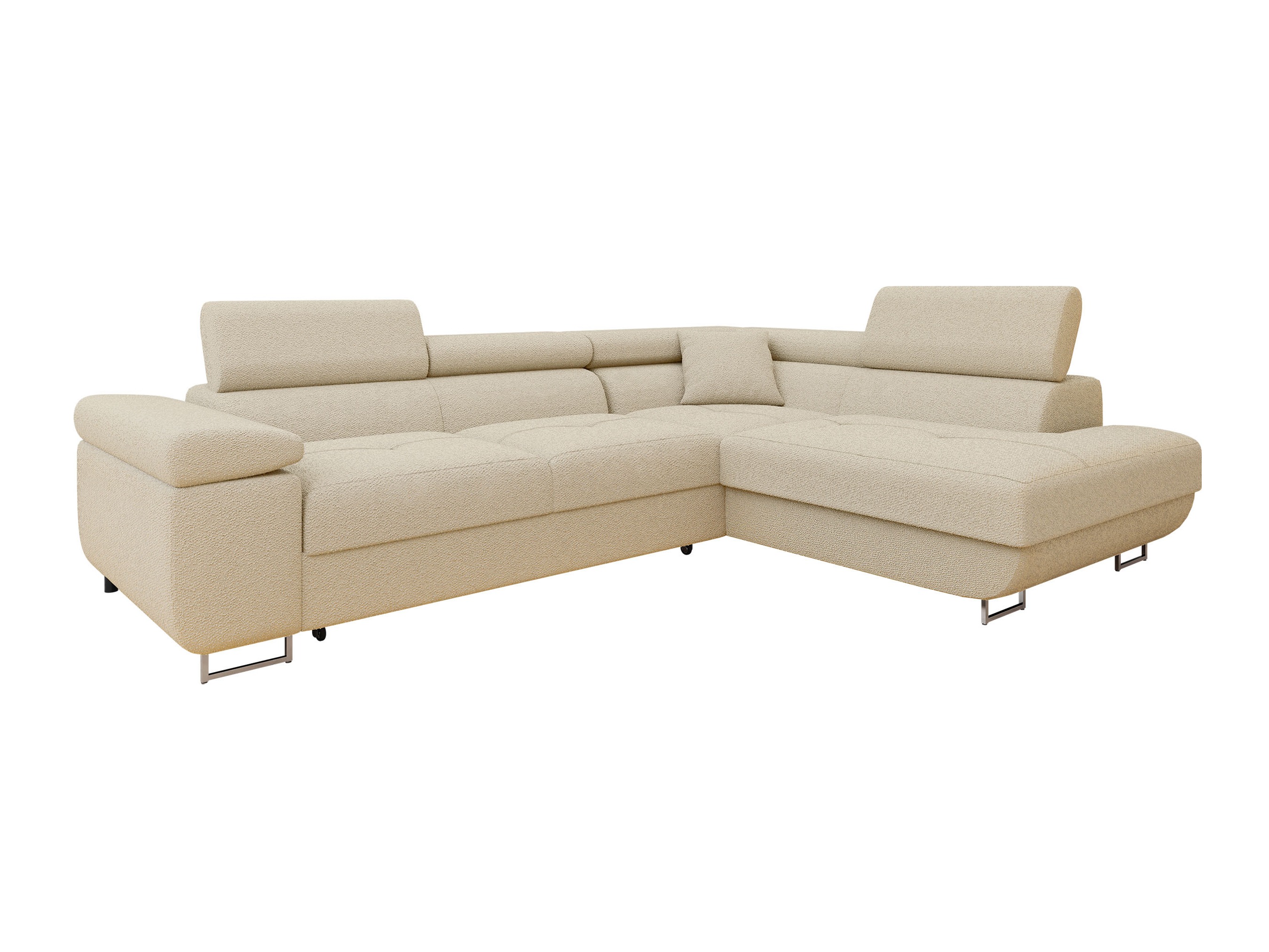 Corner sofa Comfivo Eliferu 101 (Boucle Baloo 2074)