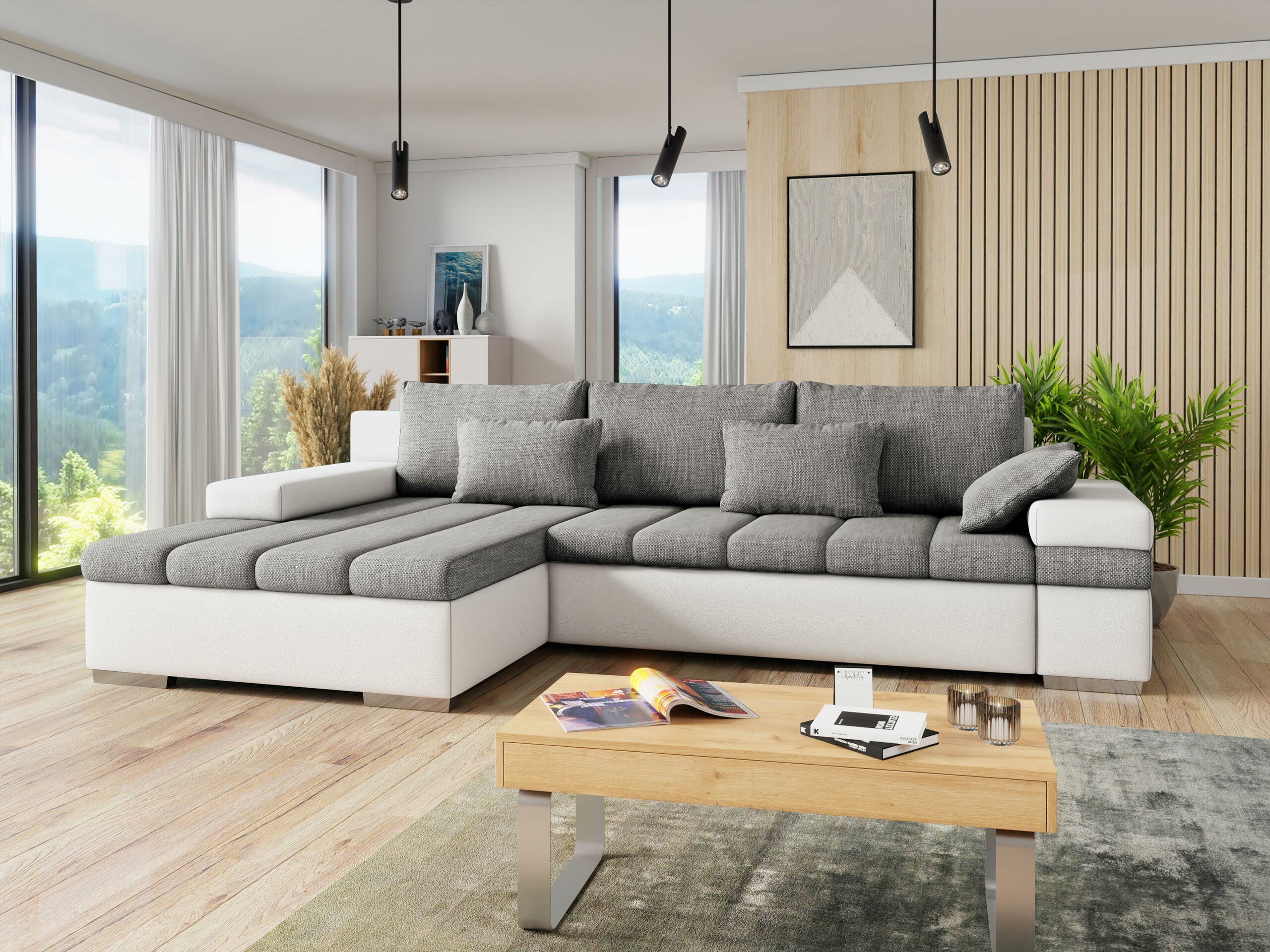 Corner sofa Comfivo Olivetum (Left)