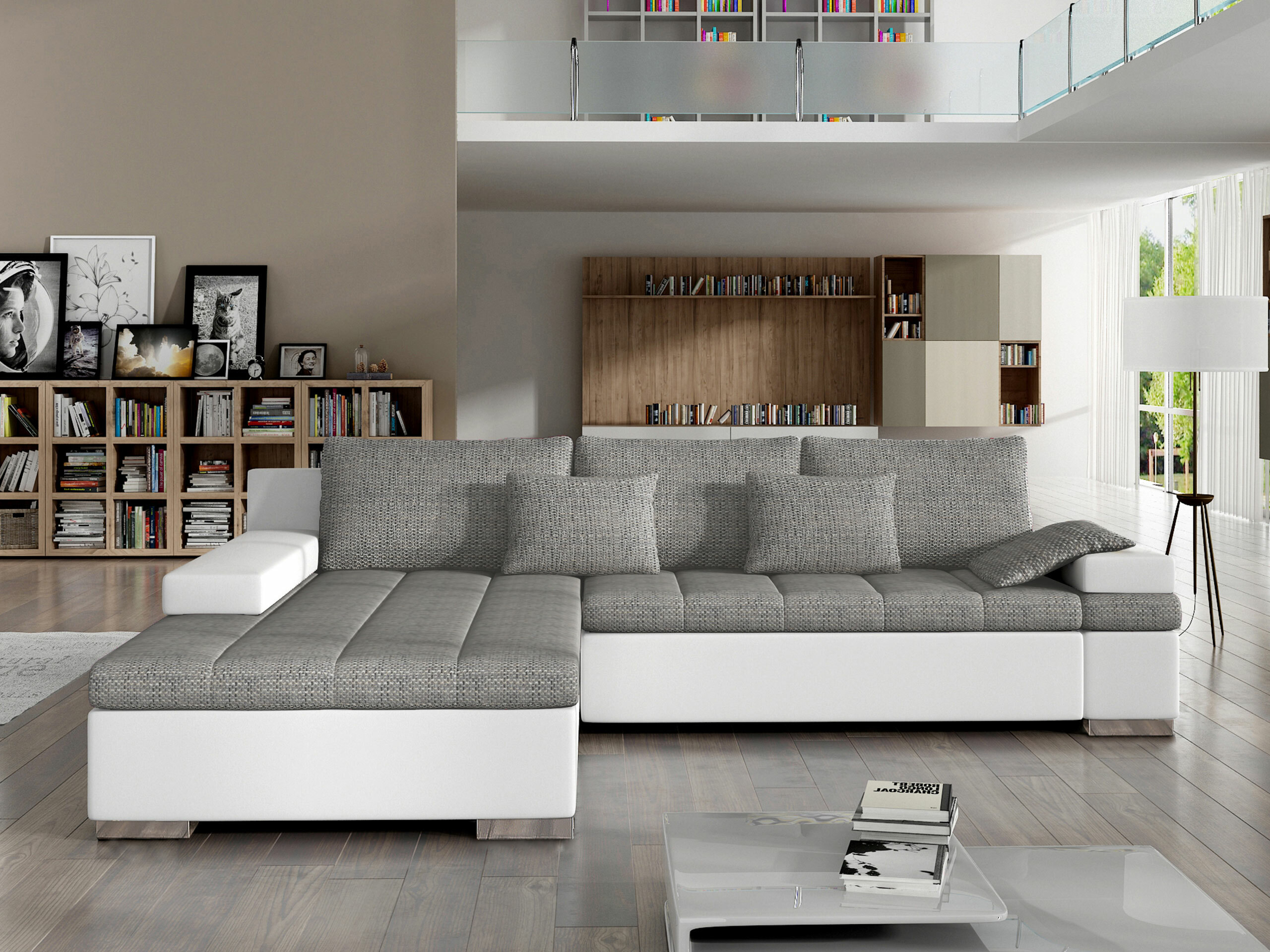 Corner sofa Comfivo Olivetum (Left)