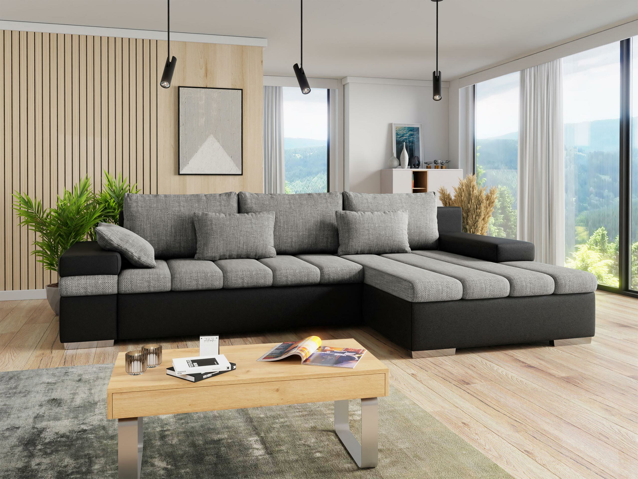 Corner sofa Comfivo Olivetum (Right)