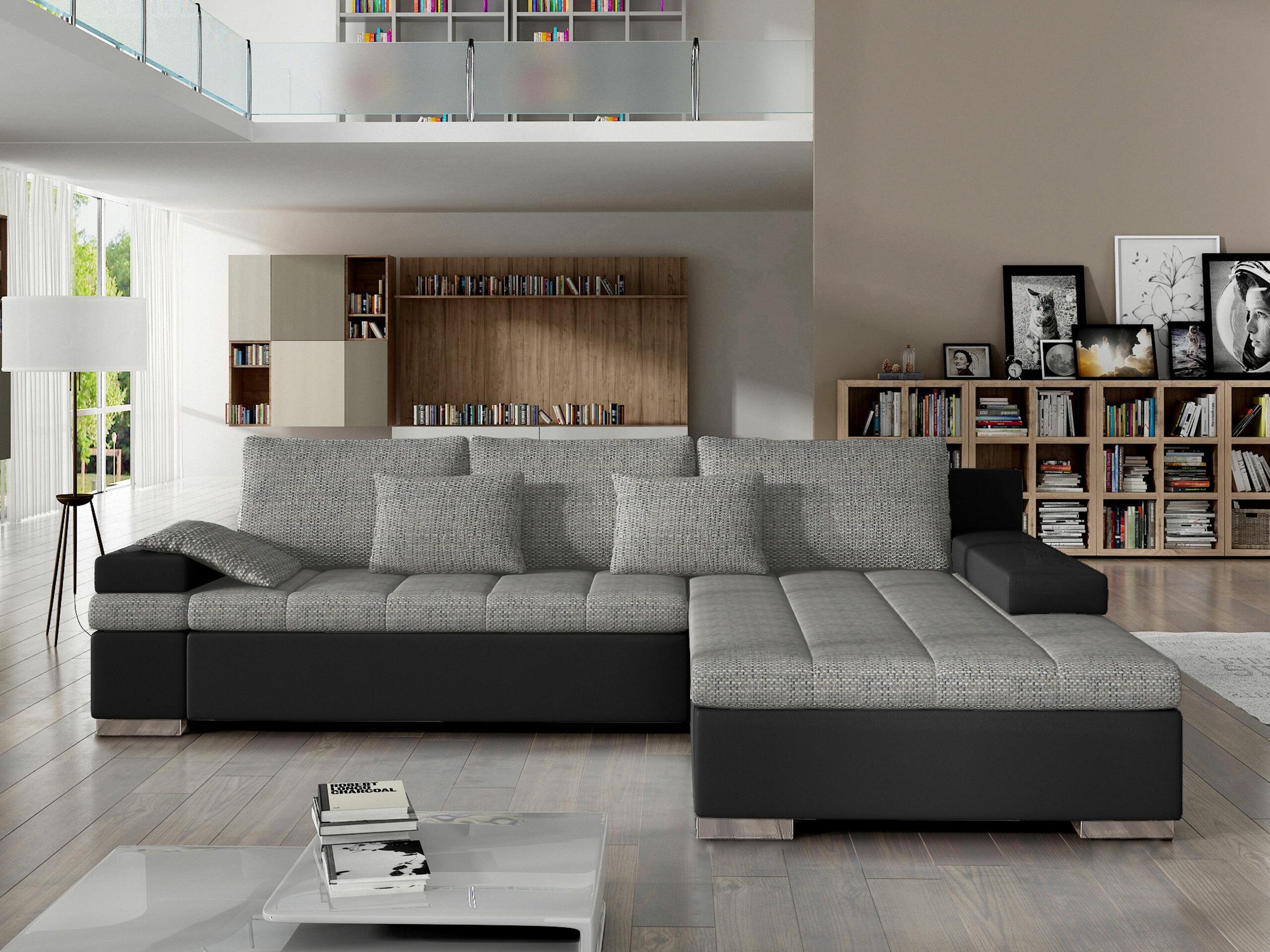 Corner sofa Comfivo Olivetum (Right)