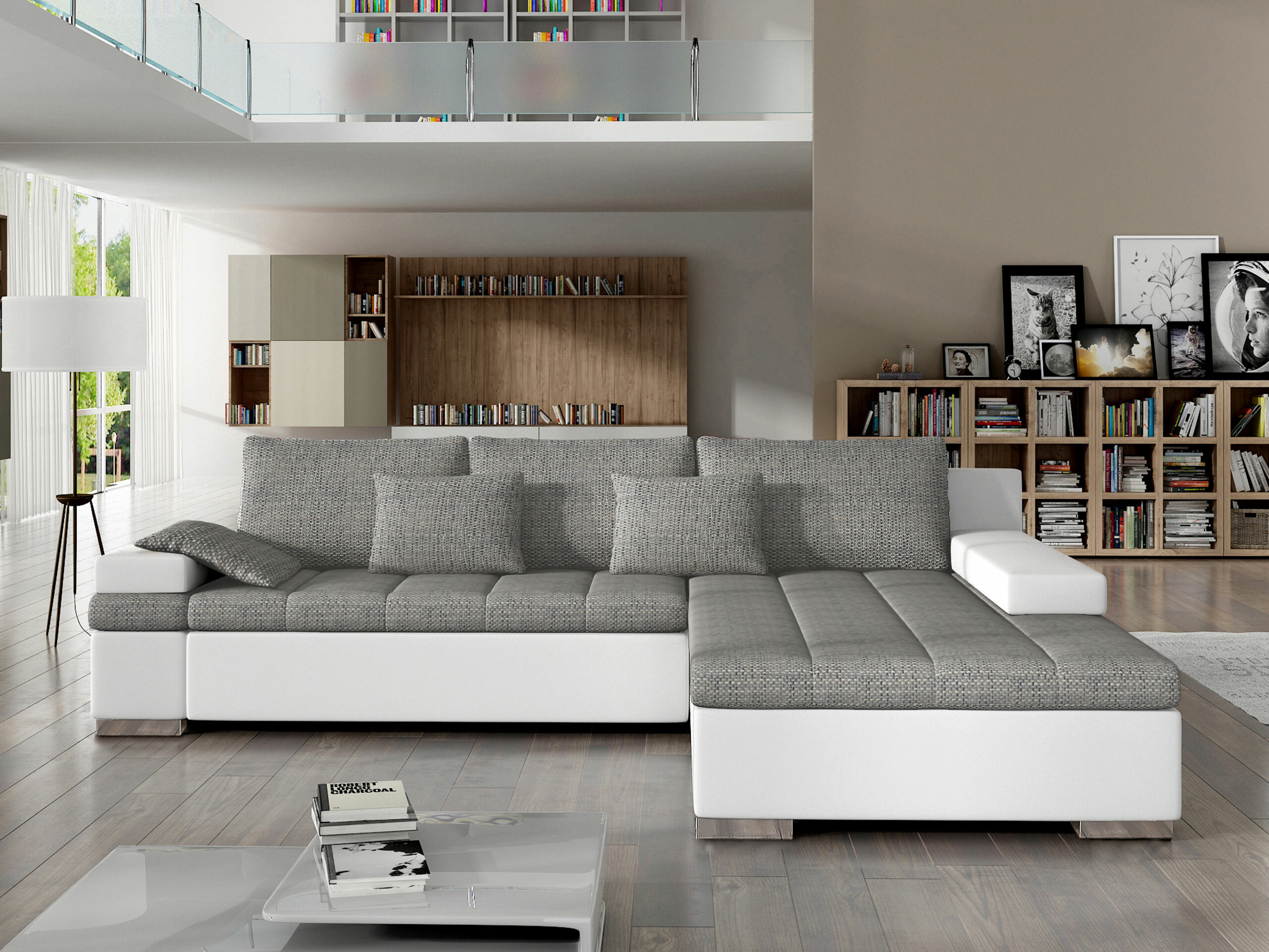 Corner sofa Comfivo Olivetum (Right)