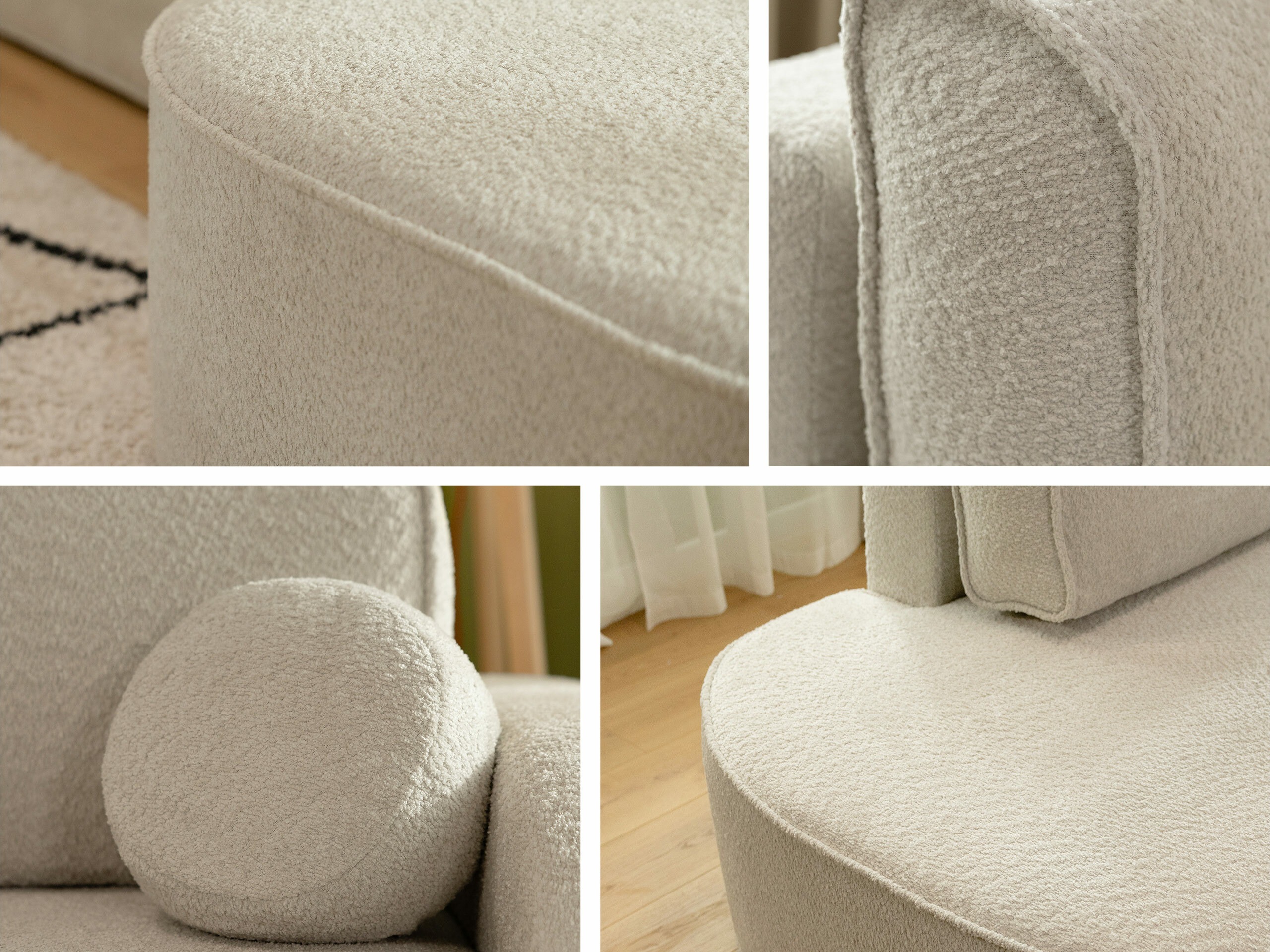 Corner sofa Comfivo Sensus (Coral 80)