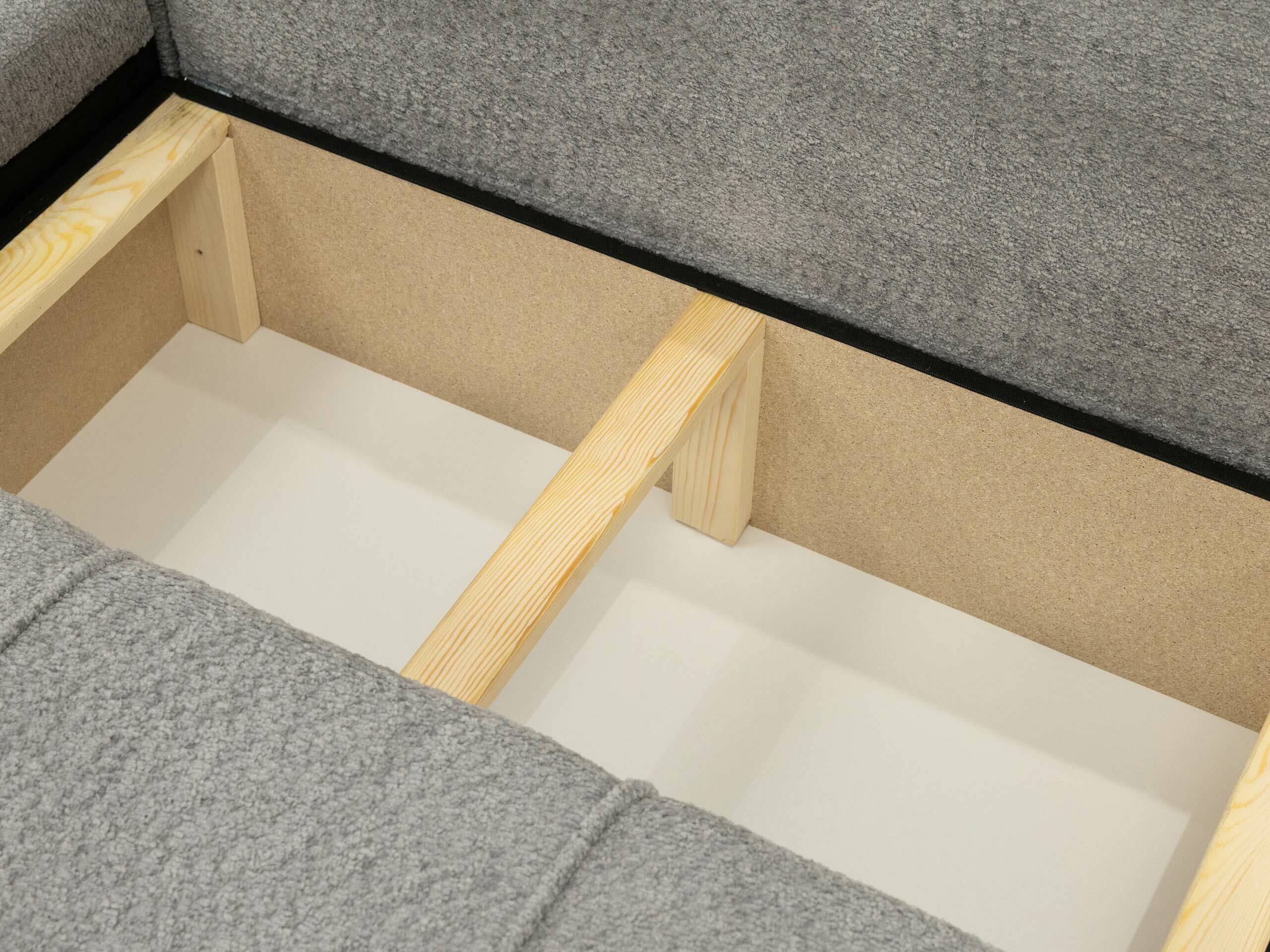 Corner sofa Comfivo Laurus III (Coral 80)