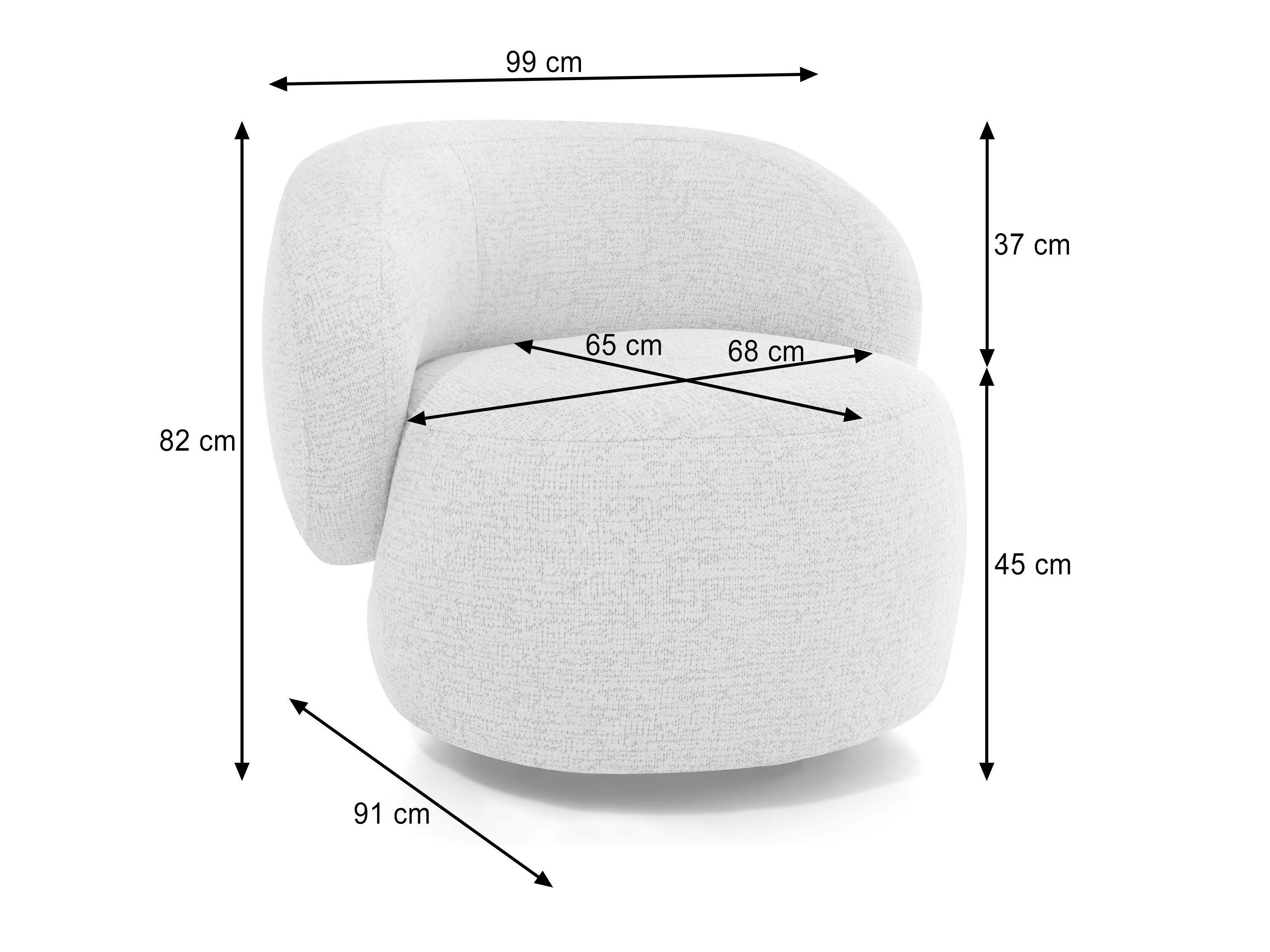 Armchair Margate 139 (Bella 85)