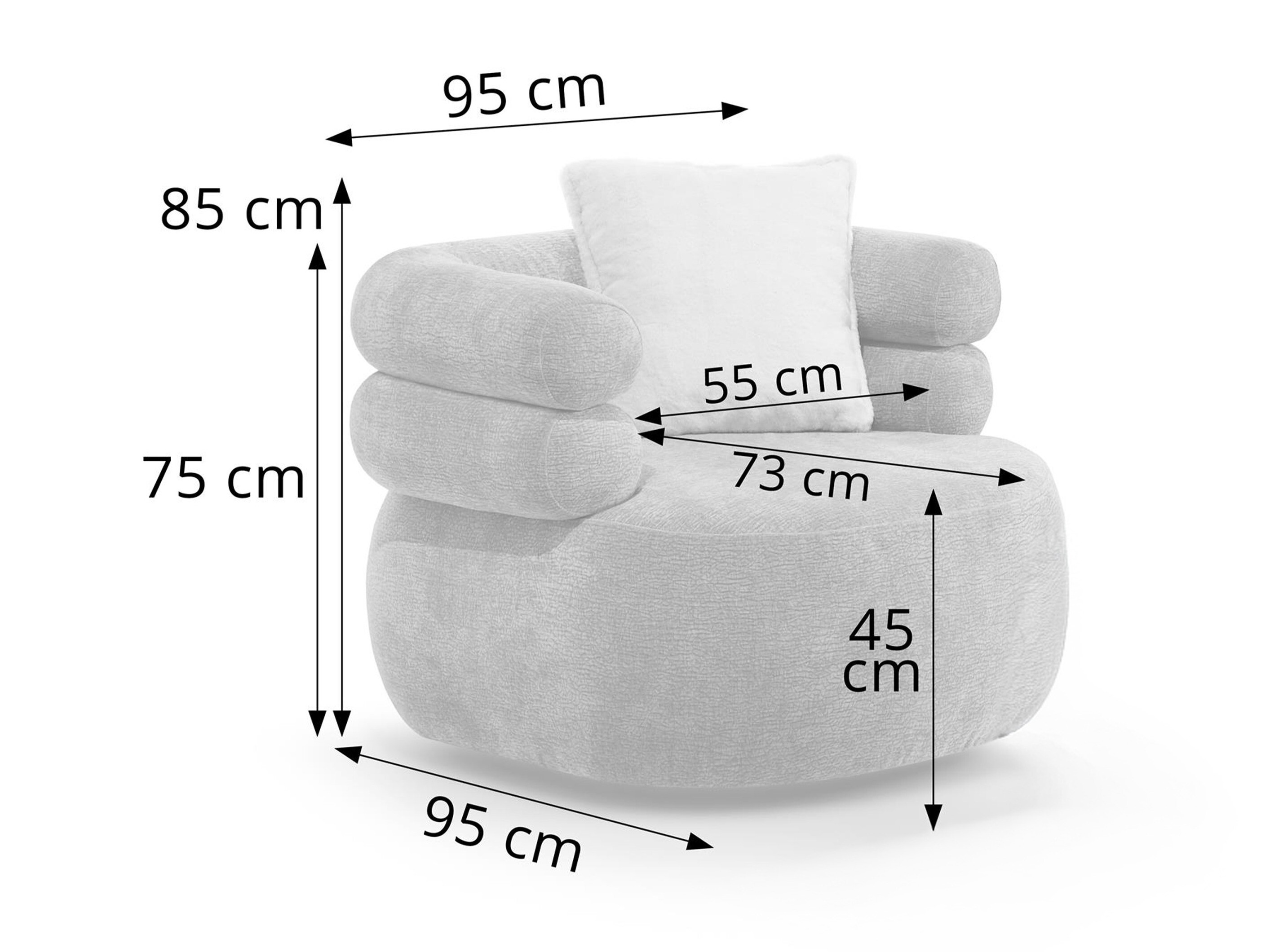 Armchair Margate 140 (Dress me 15)