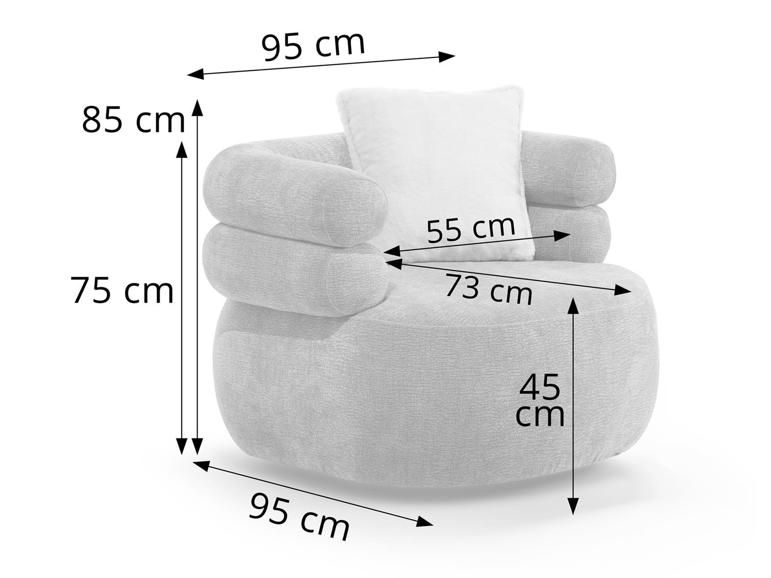 Armchair Margate 140 (Dress me 21)