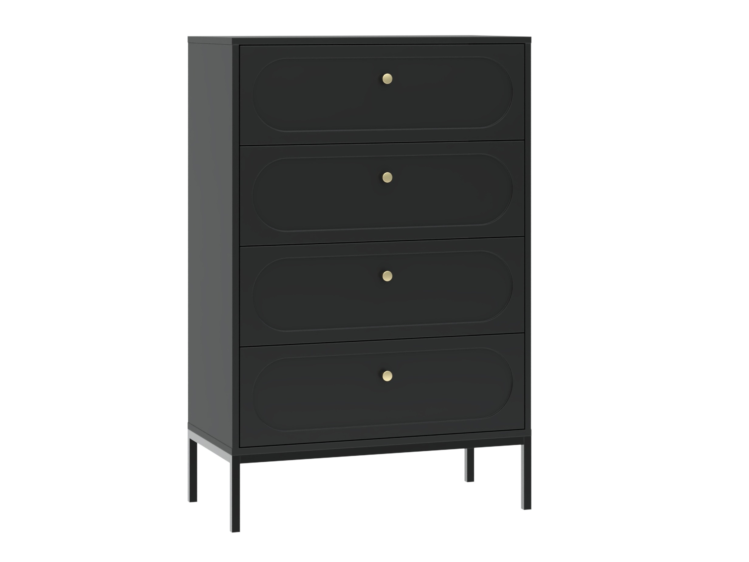 Chest of drawers Bristol 234 (Black)