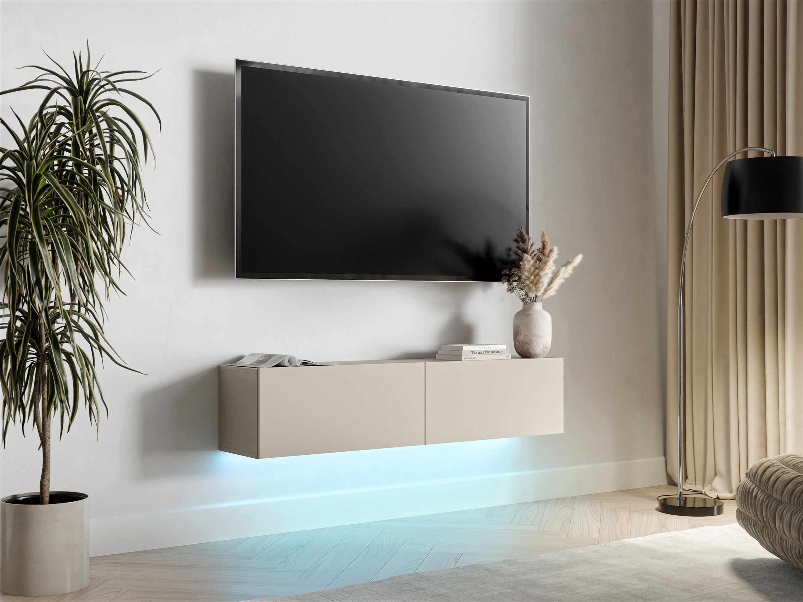 TV stand Donos (Cashmere)
