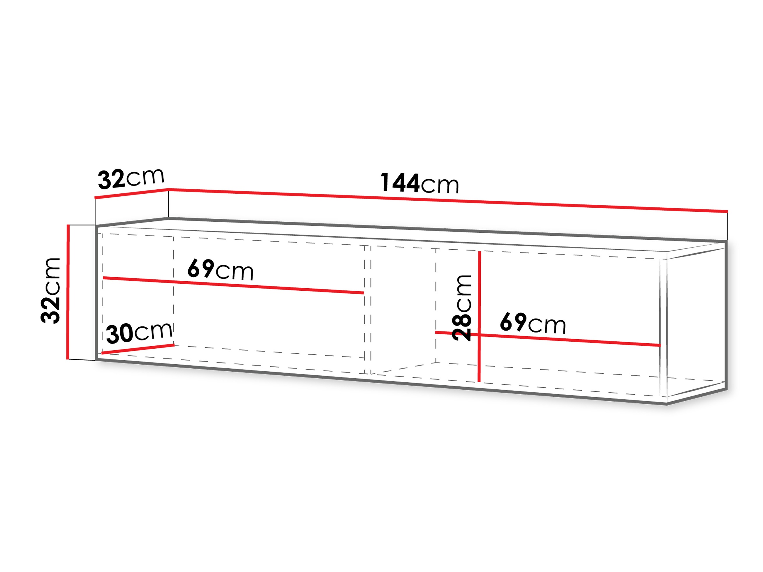 TV stand Donos (Cashmere)