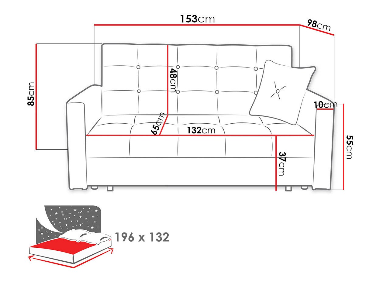 Sofa bed Seruna III (Nazar 225.01)