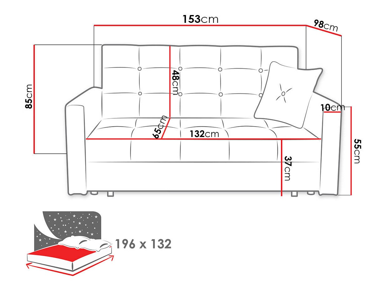 Sofa bed Seruna III (Nazar 225.03)