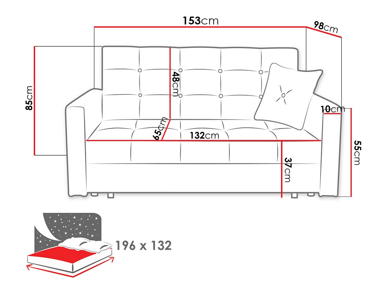 Sofa bed Seruna III (Nazar 225.06)