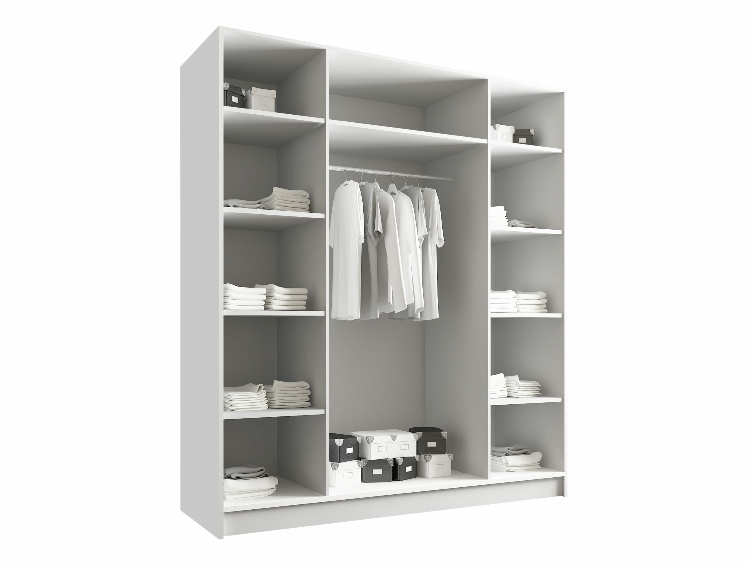 Wardrobe Closico Navor I (Walnut)