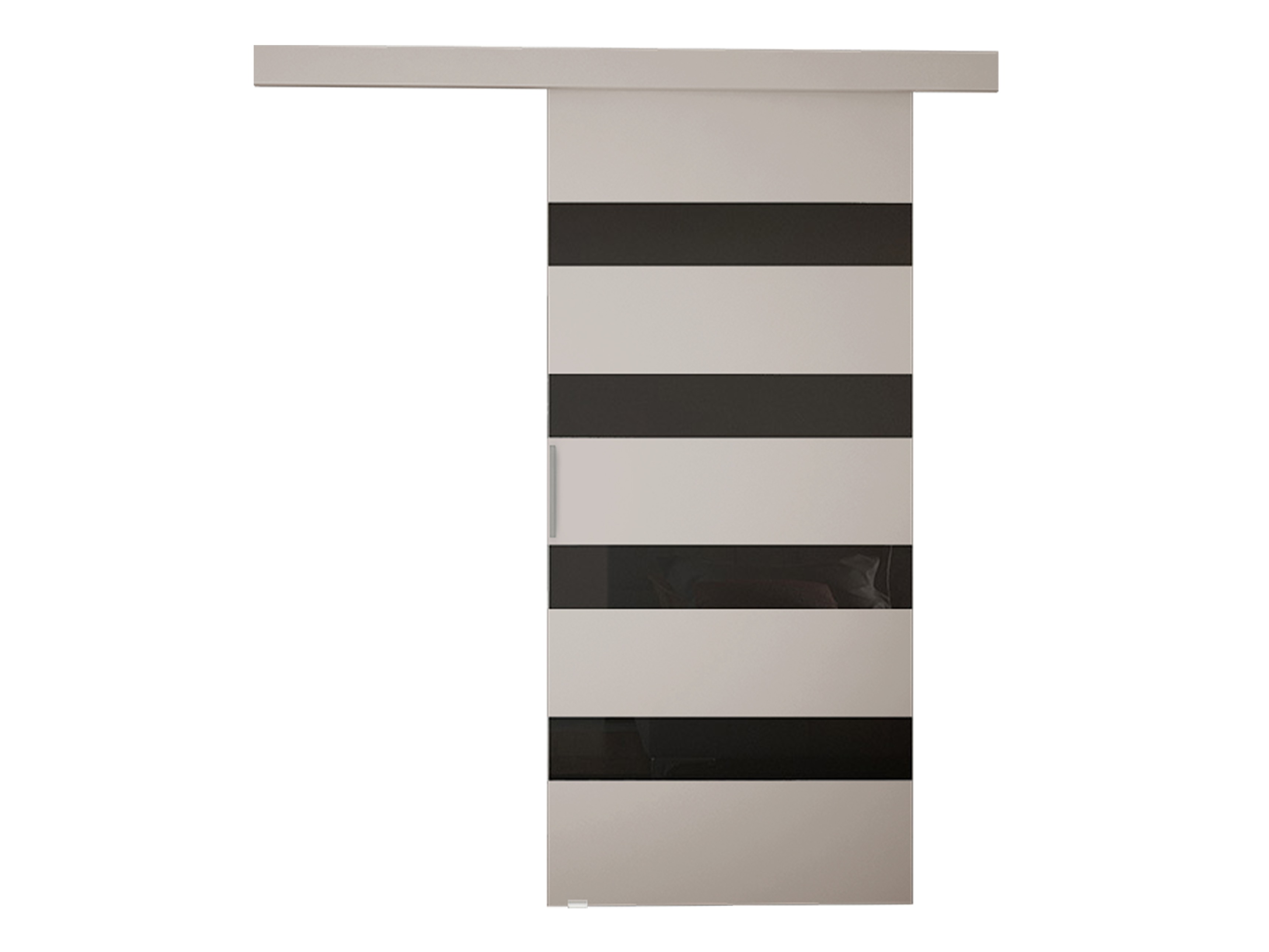 Sliding door Closico Fundus V (Cashmere + Black)