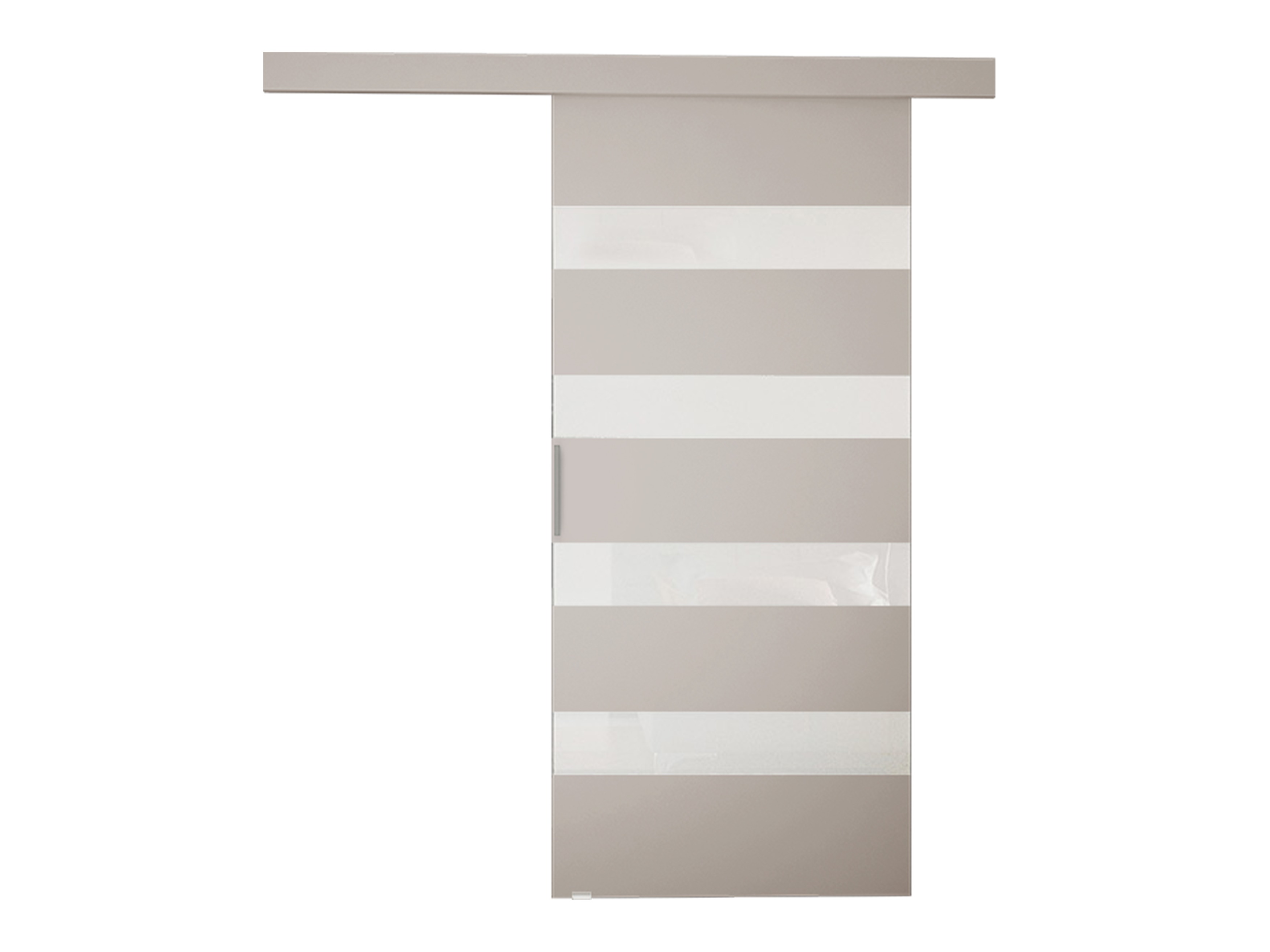 Sliding door Closico Fundus V (Cashmere + White)